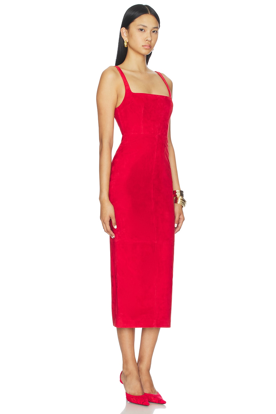 Singlet Suede Dress - luluinthesky