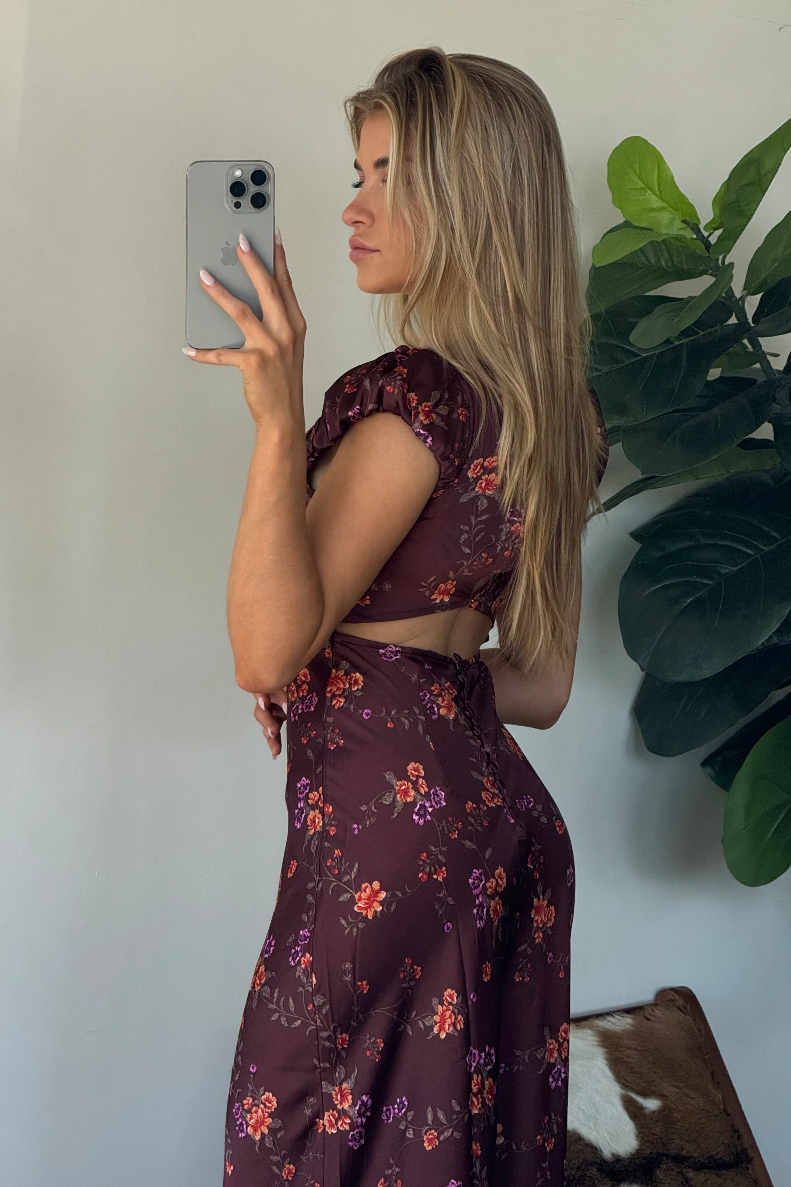 Free People Butterfly Babe Midi Dress - luluinthesky