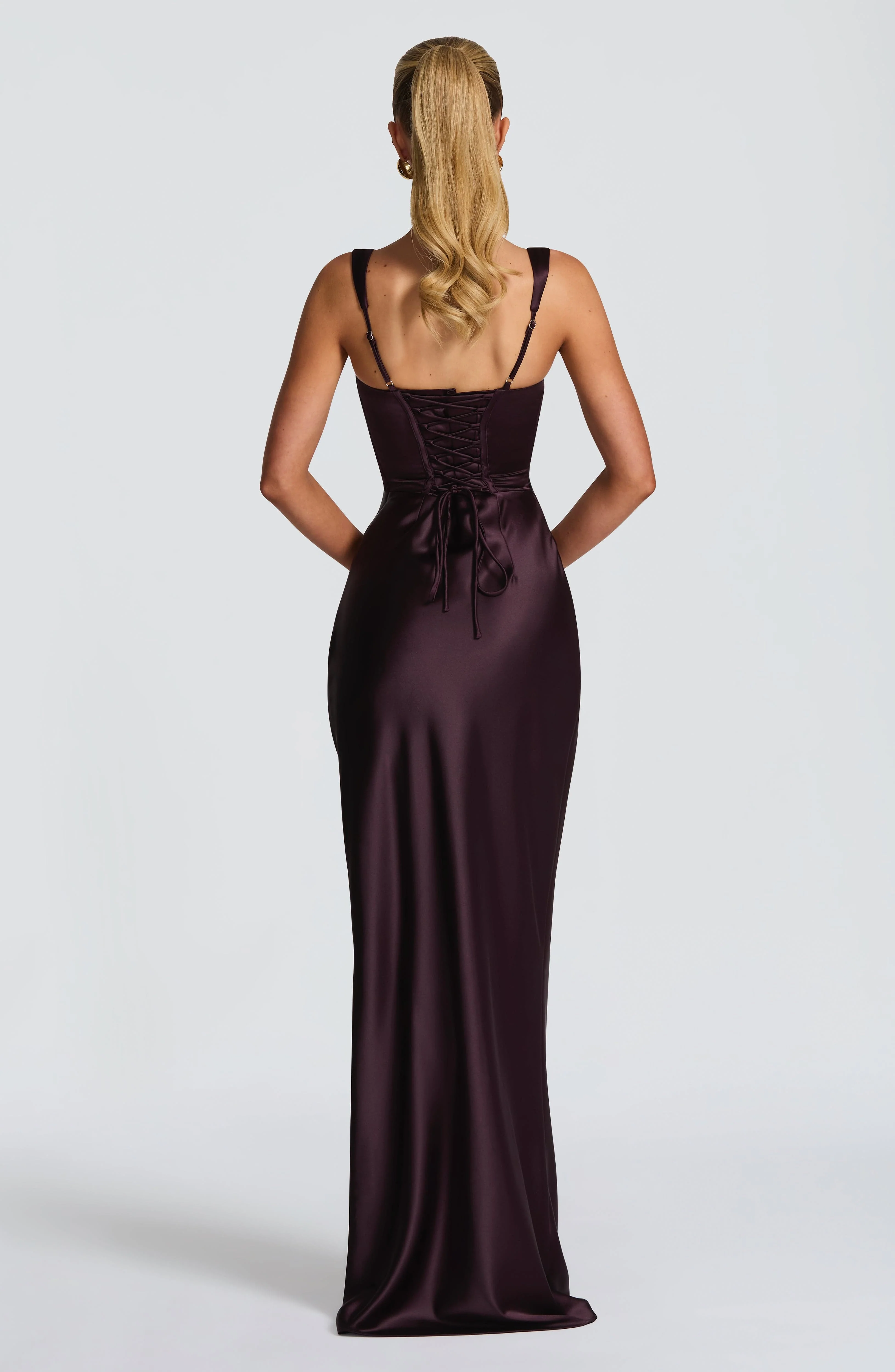 Calanthe Maxi Dress - Plum - luluinthesky