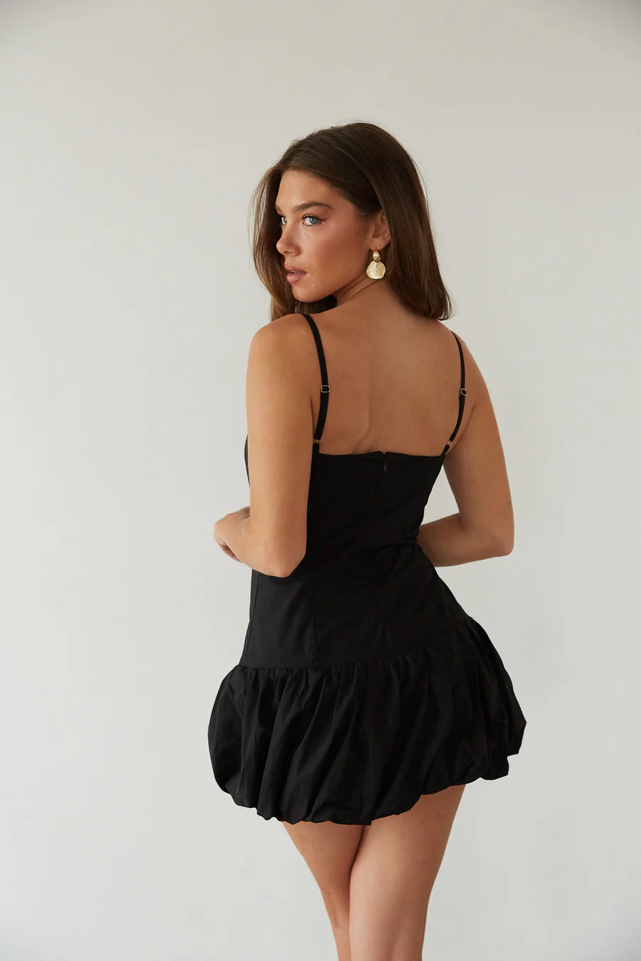 Blakely Bubble Mini Dress - luluinthesky
