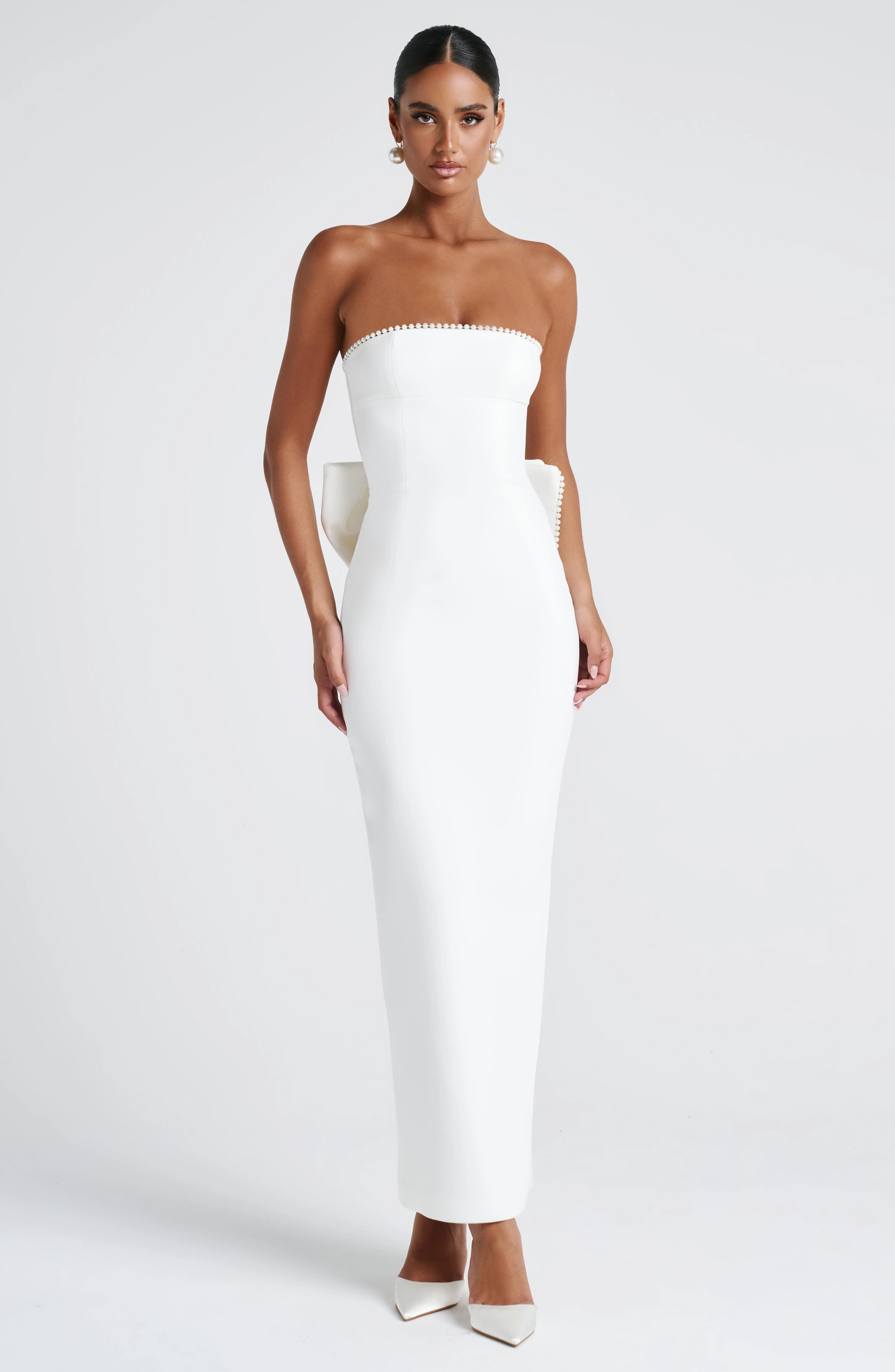Magnolia Maxi Dress - Ivory - luluinthesky