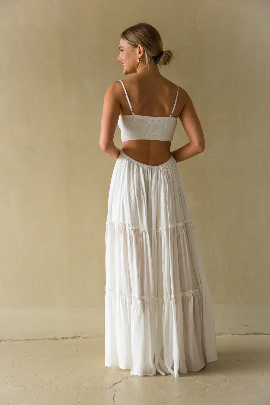 Aylani Lace Cutout Maxi Dress - luluinthesky