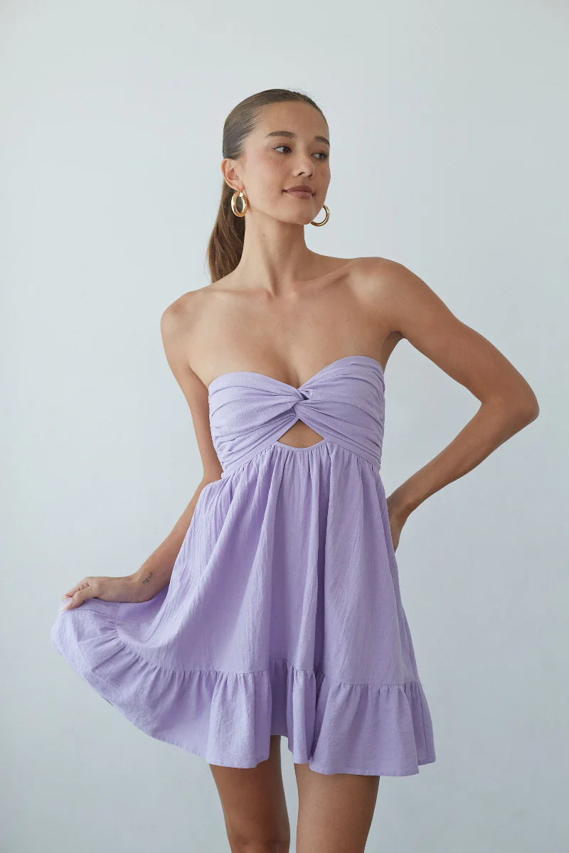 Savannah Twist Front Romper - luluinthesky