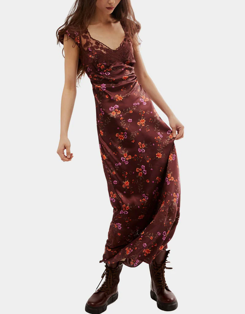 Free People Butterfly Babe Midi Dress - luluinthesky