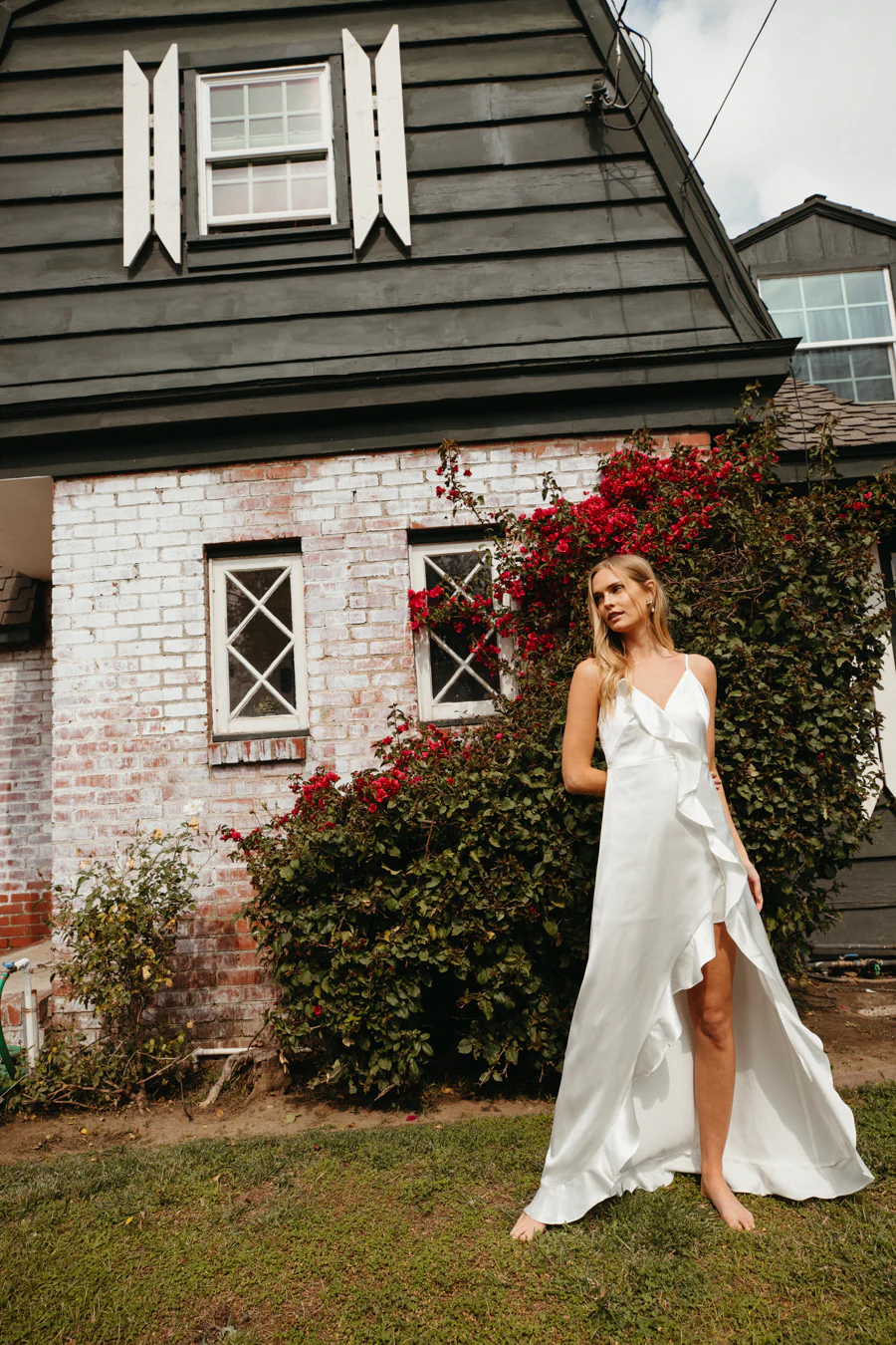 Esmerelda Ruffle Trim Maxi Dress - luluinthesky