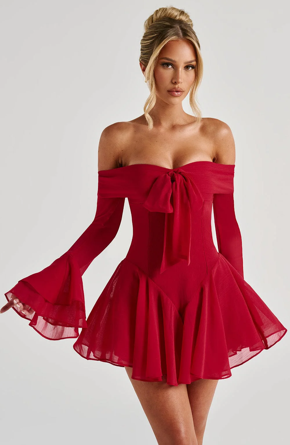 Nerissa Playsuit - Red - luluinthesky