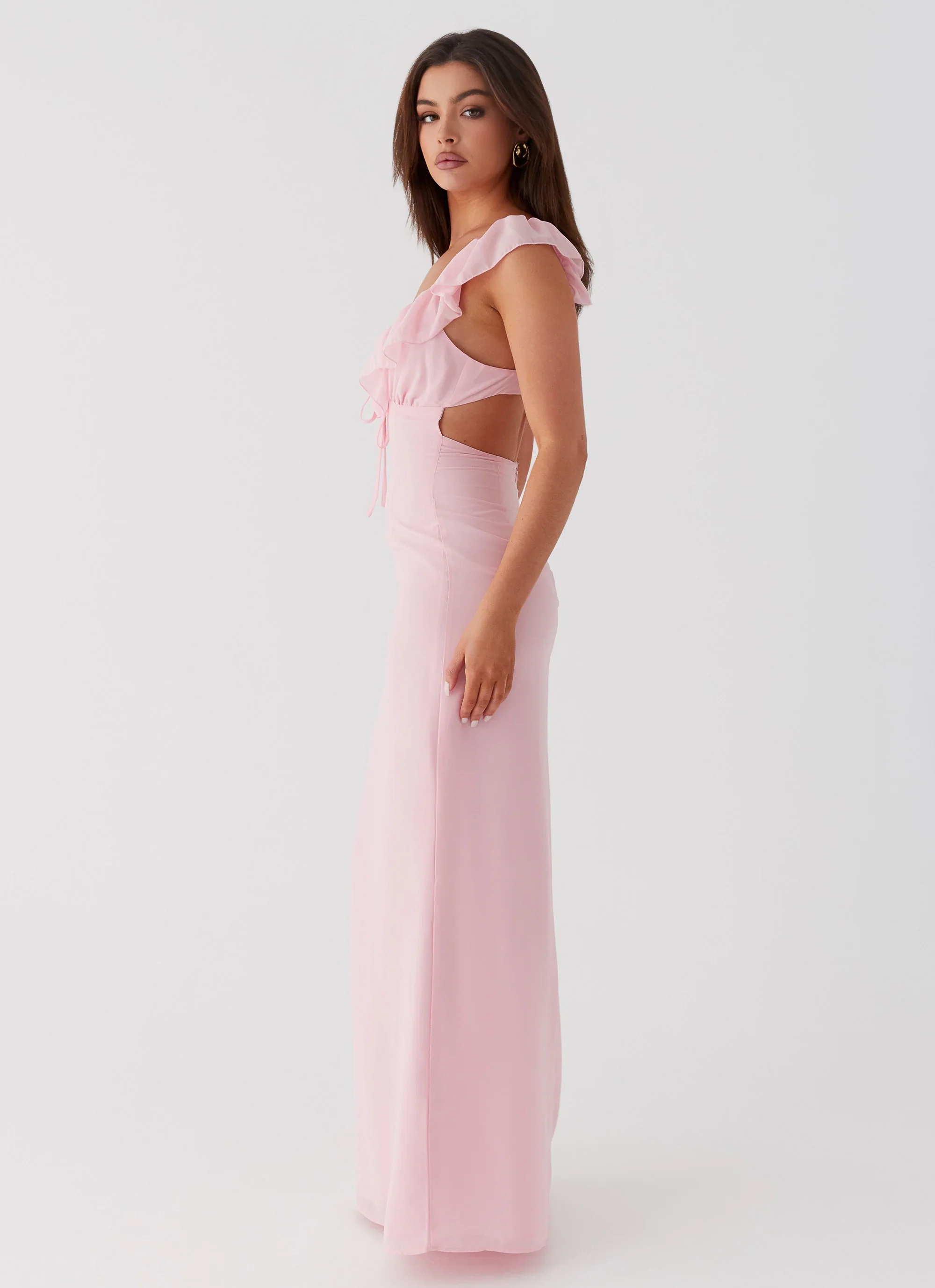 Silvie Maxi Dress - Pink - luluinthesky