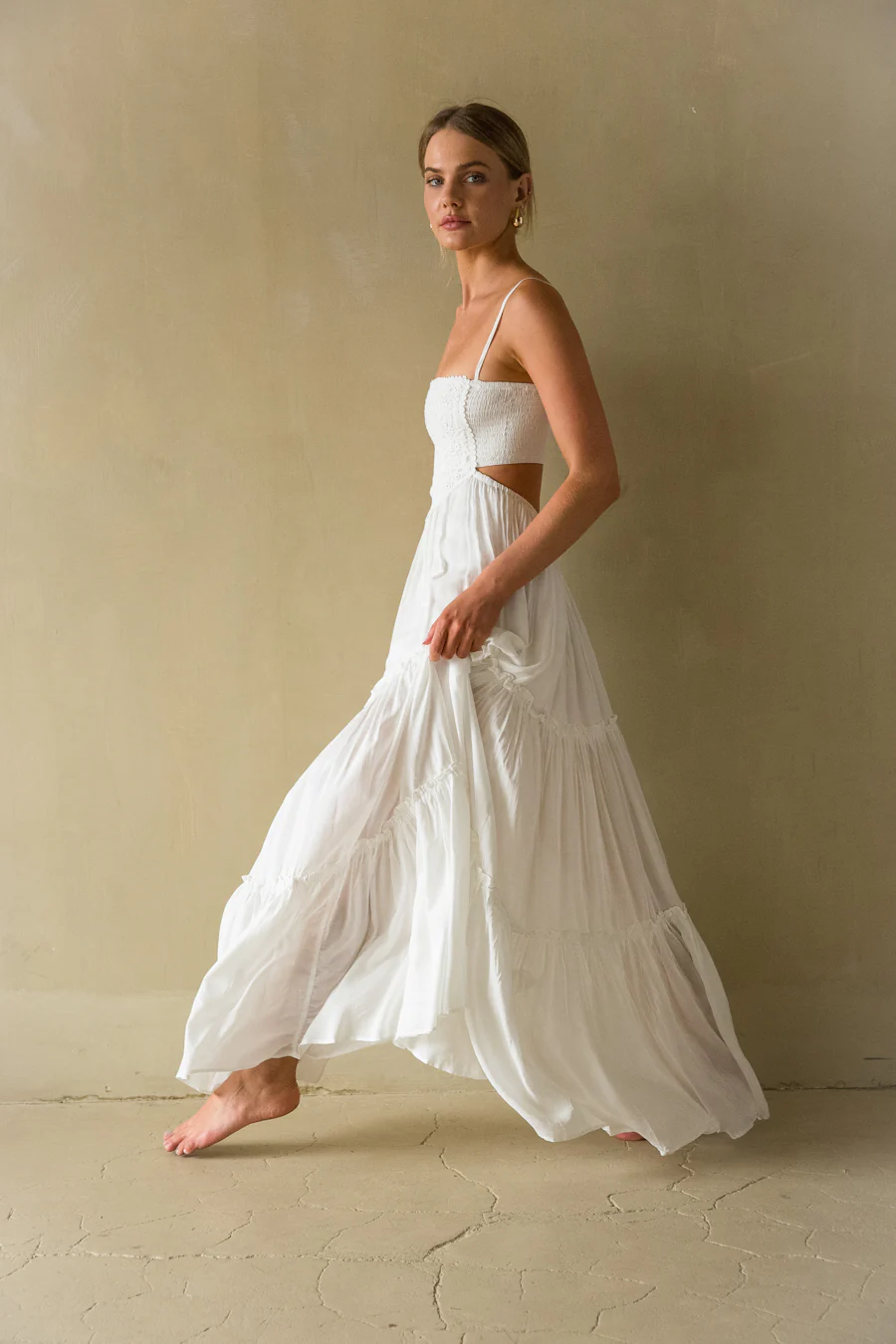 Aylani Lace Cutout Maxi Dress - luluinthesky