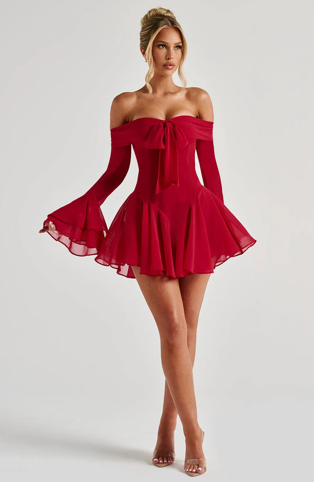 Nerissa Playsuit - Red - luluinthesky