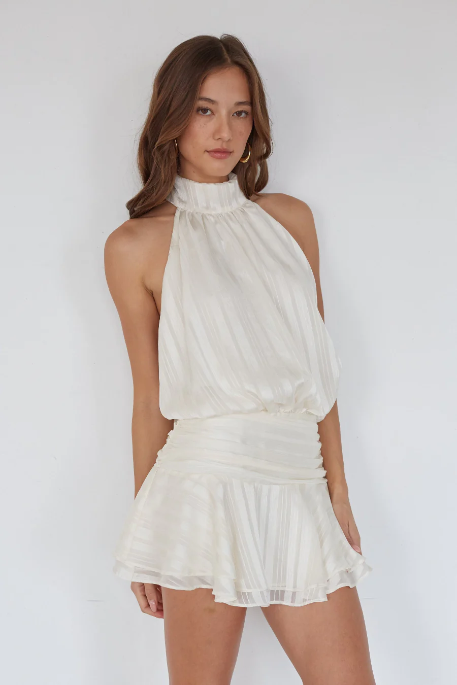 Samantha Drop Waist Mini Dress - luluinthesky