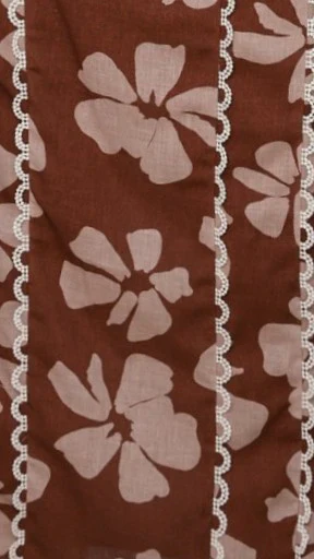 Carlia Midi Dress - Brown Daylillies - luluinthesky