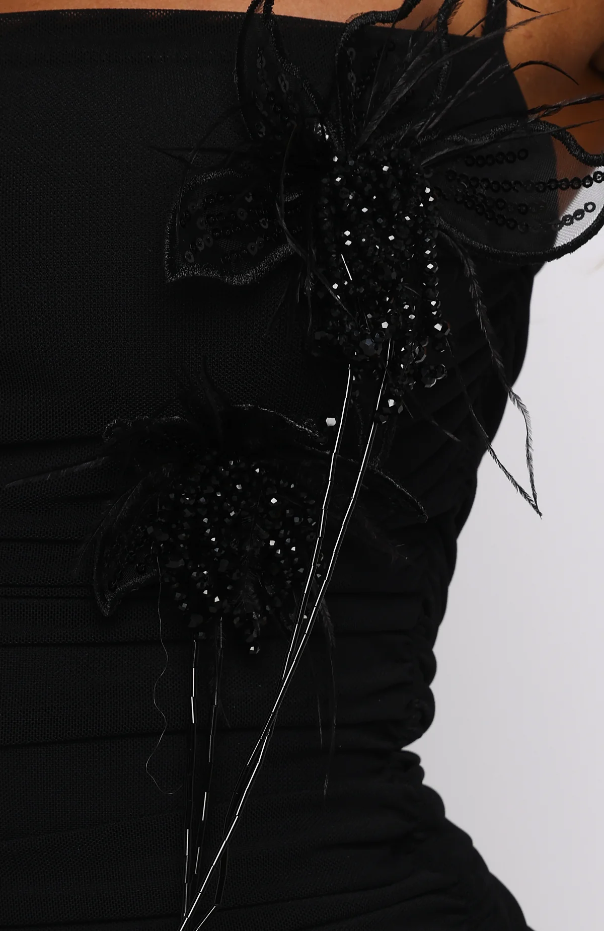 Over Drive Mini Dress Black - luluinthesky