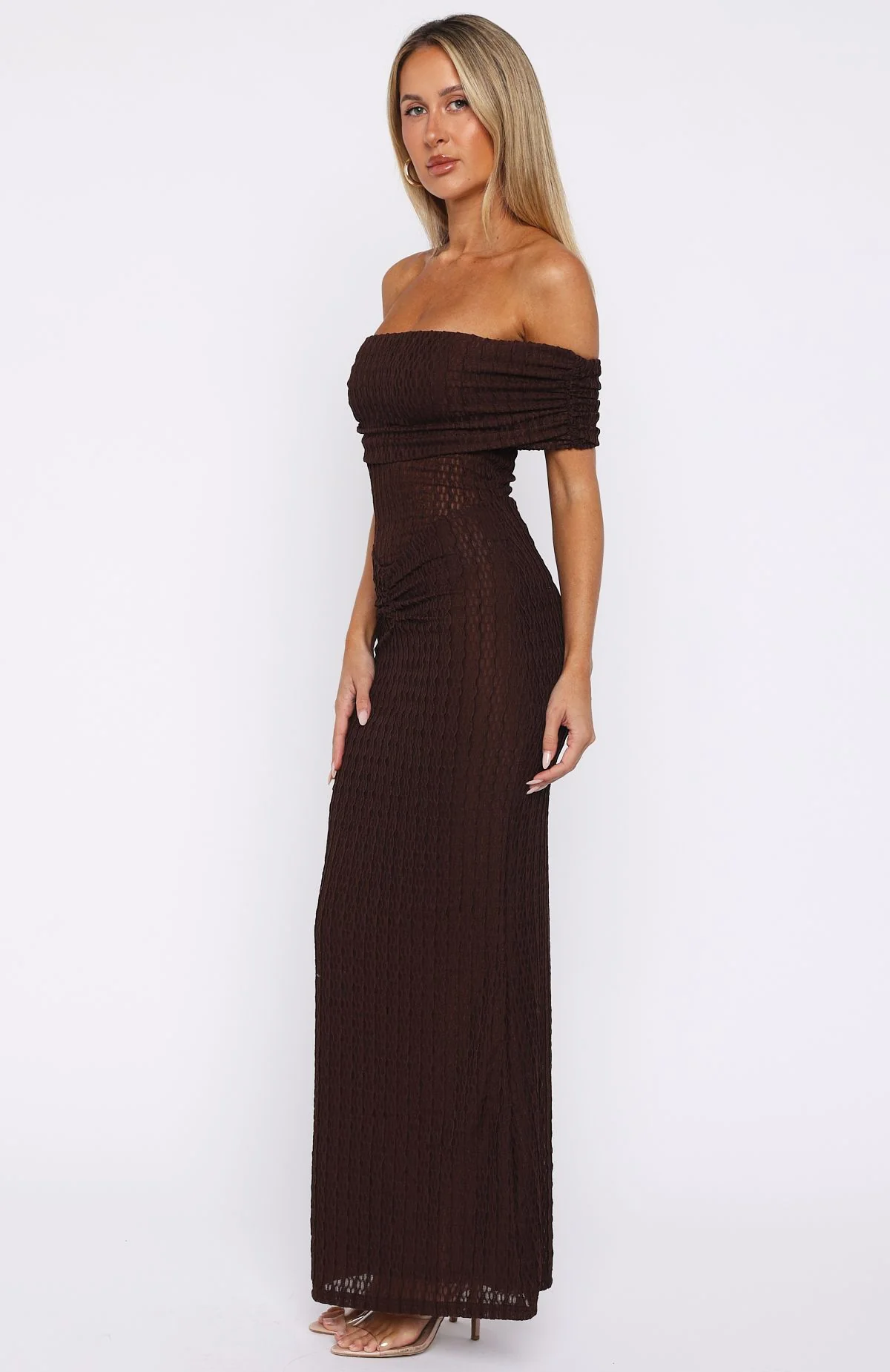 Unwritten Chapters Maxi Dress Chocolate - luluinthesky