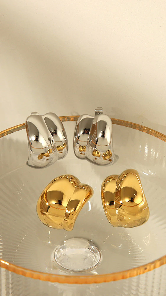 Kiara Earrings - Gold - luluinthesky