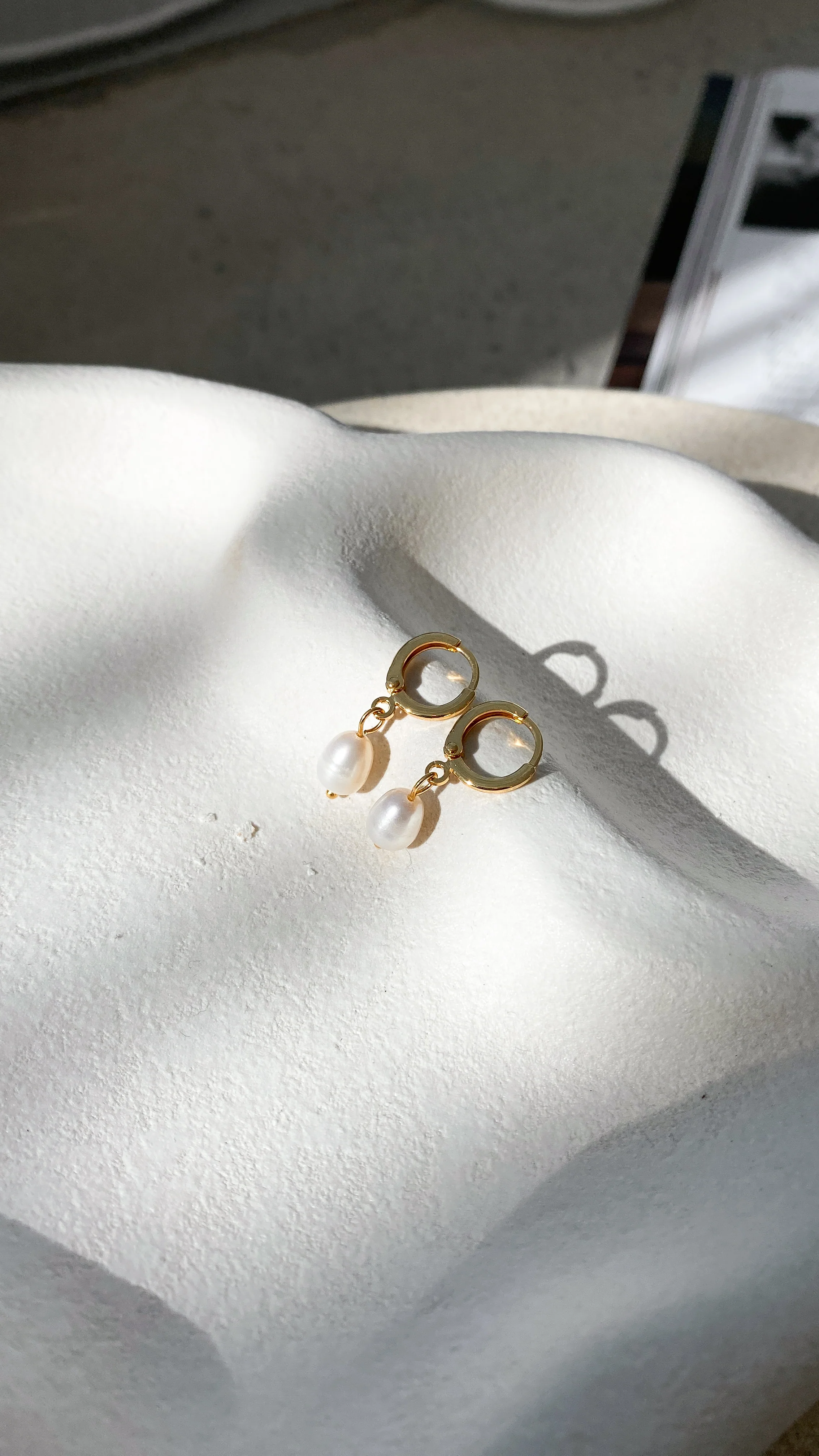 Marley Sleepers - Gold/Pearl - luluinthesky