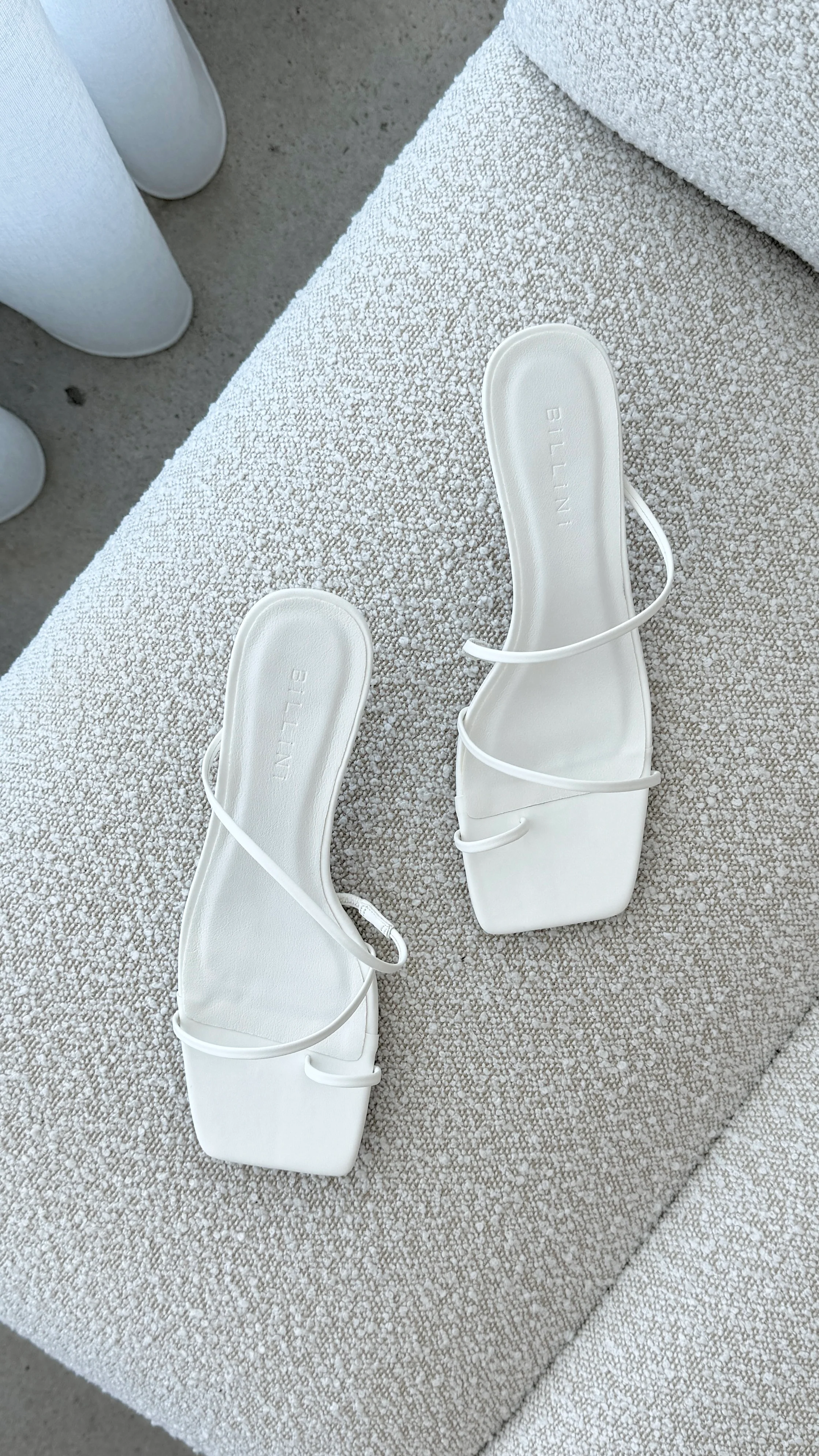 Mabel Heel - White - luluinthesky