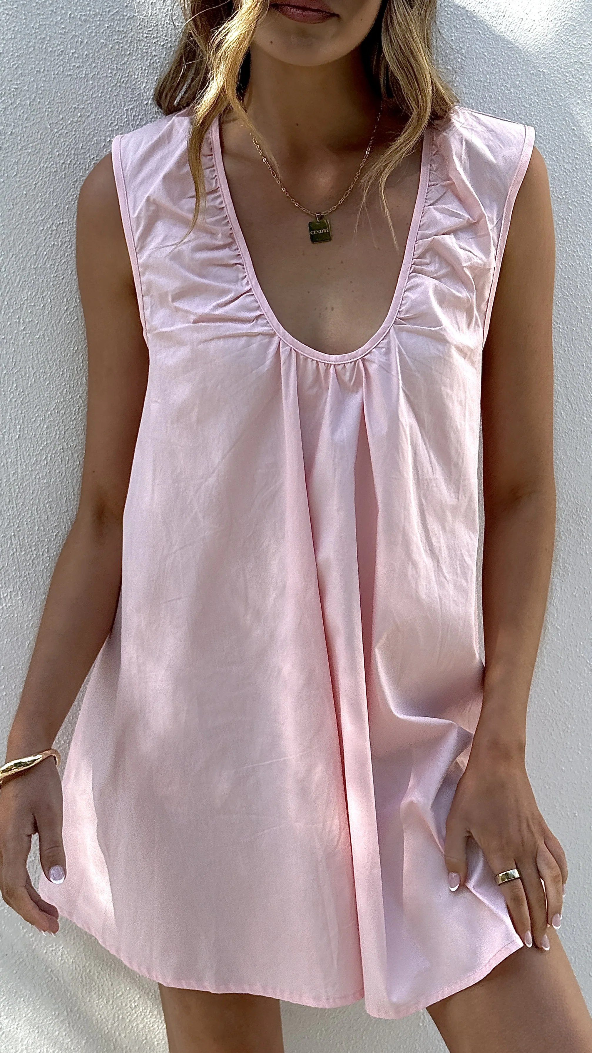 Vanessa Mini Dress - Pink - luluinthesky