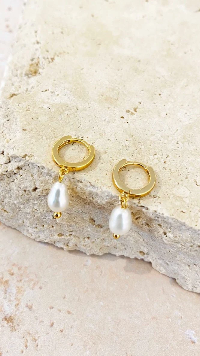 Marley Sleepers - Gold/Pearl - luluinthesky