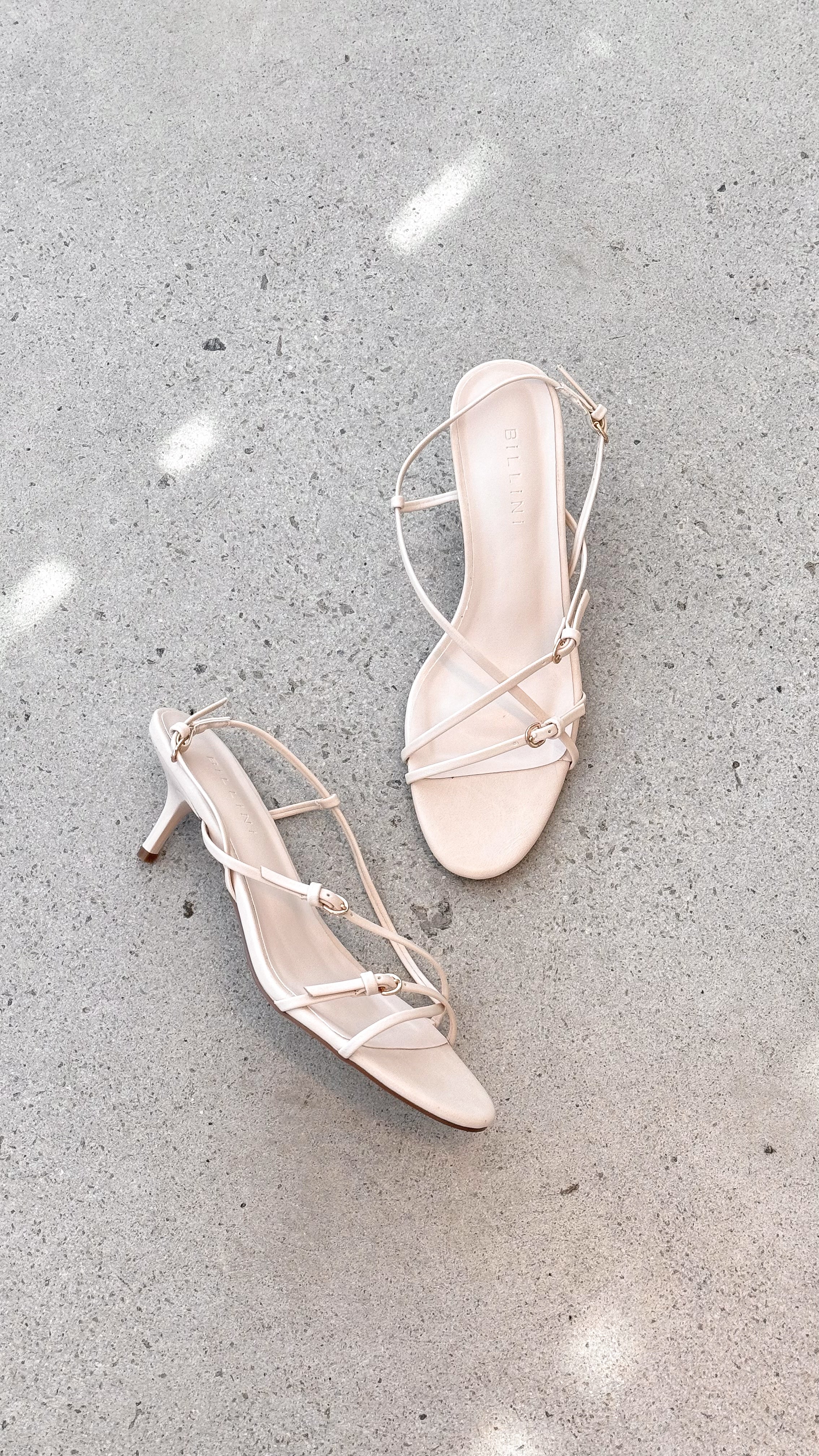 Flossie Heel - Pearl Shine - luluinthesky