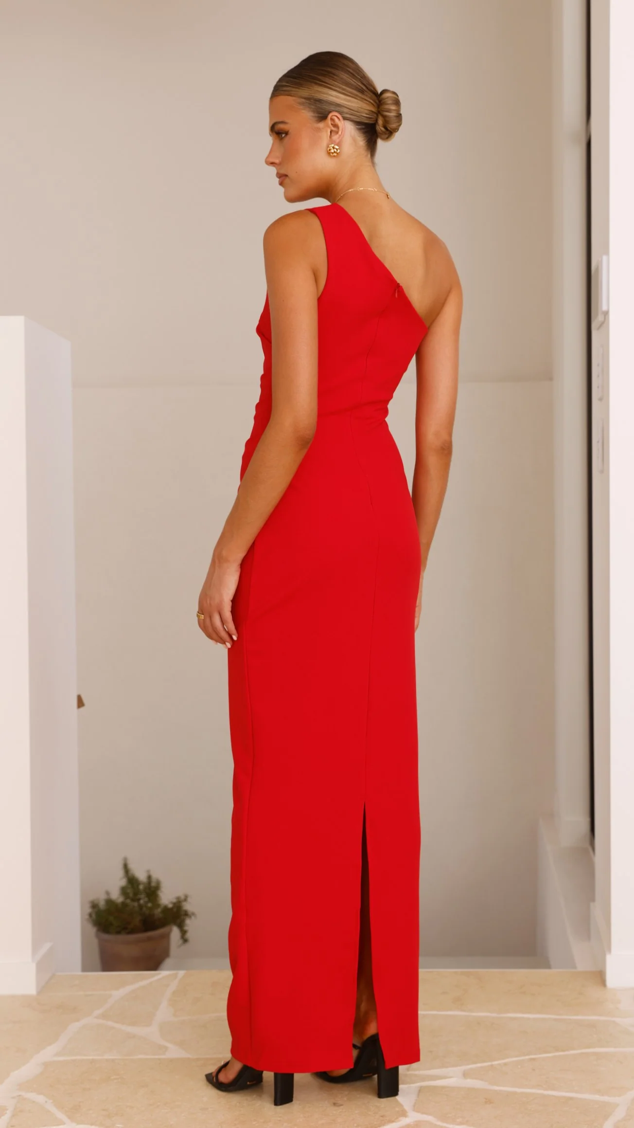 Cataleya Maxi Dress - Red - luluinthesky