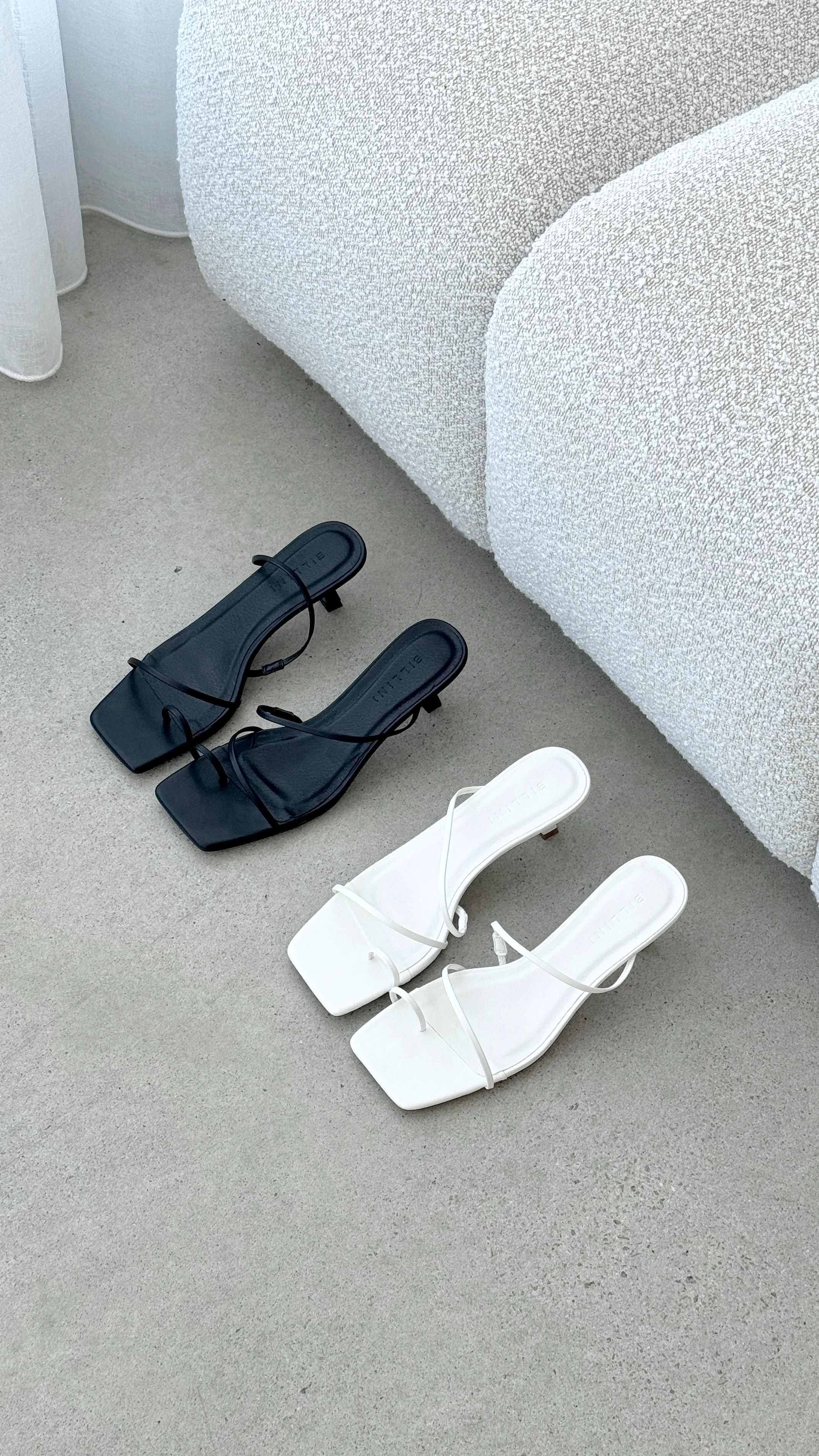 Mabel Heel - White - luluinthesky