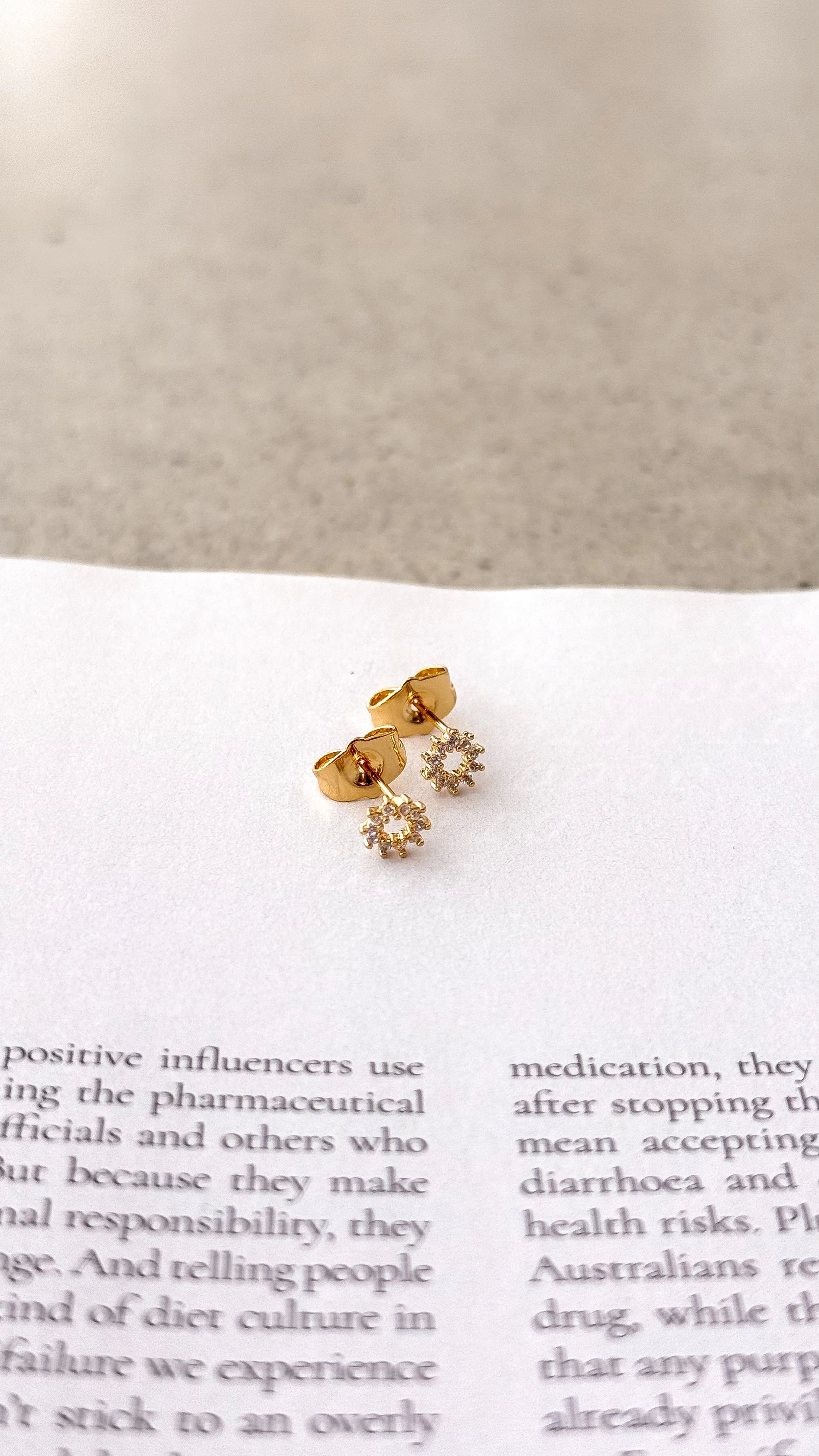 Sally Earrings - Gold - luluinthesky