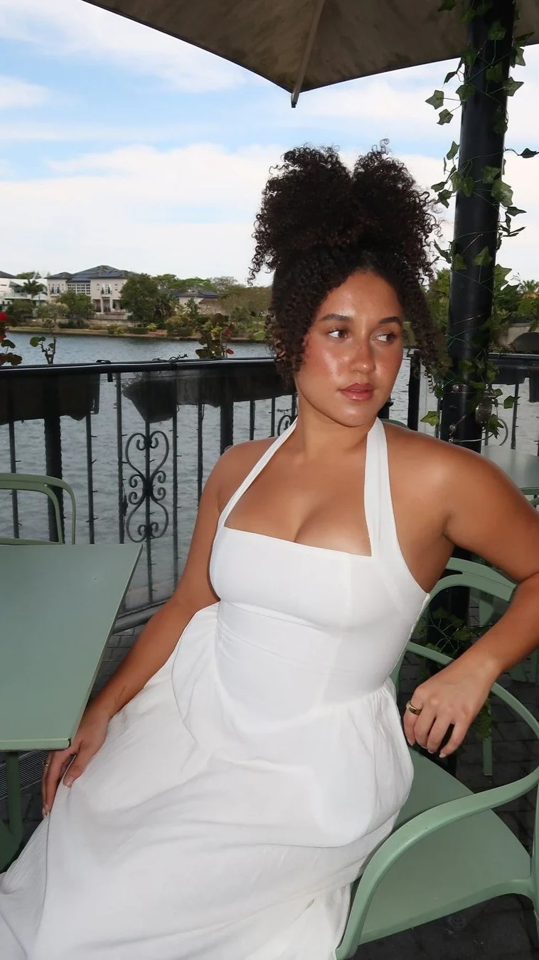 Caden Maxi Dress - White - luluinthesky