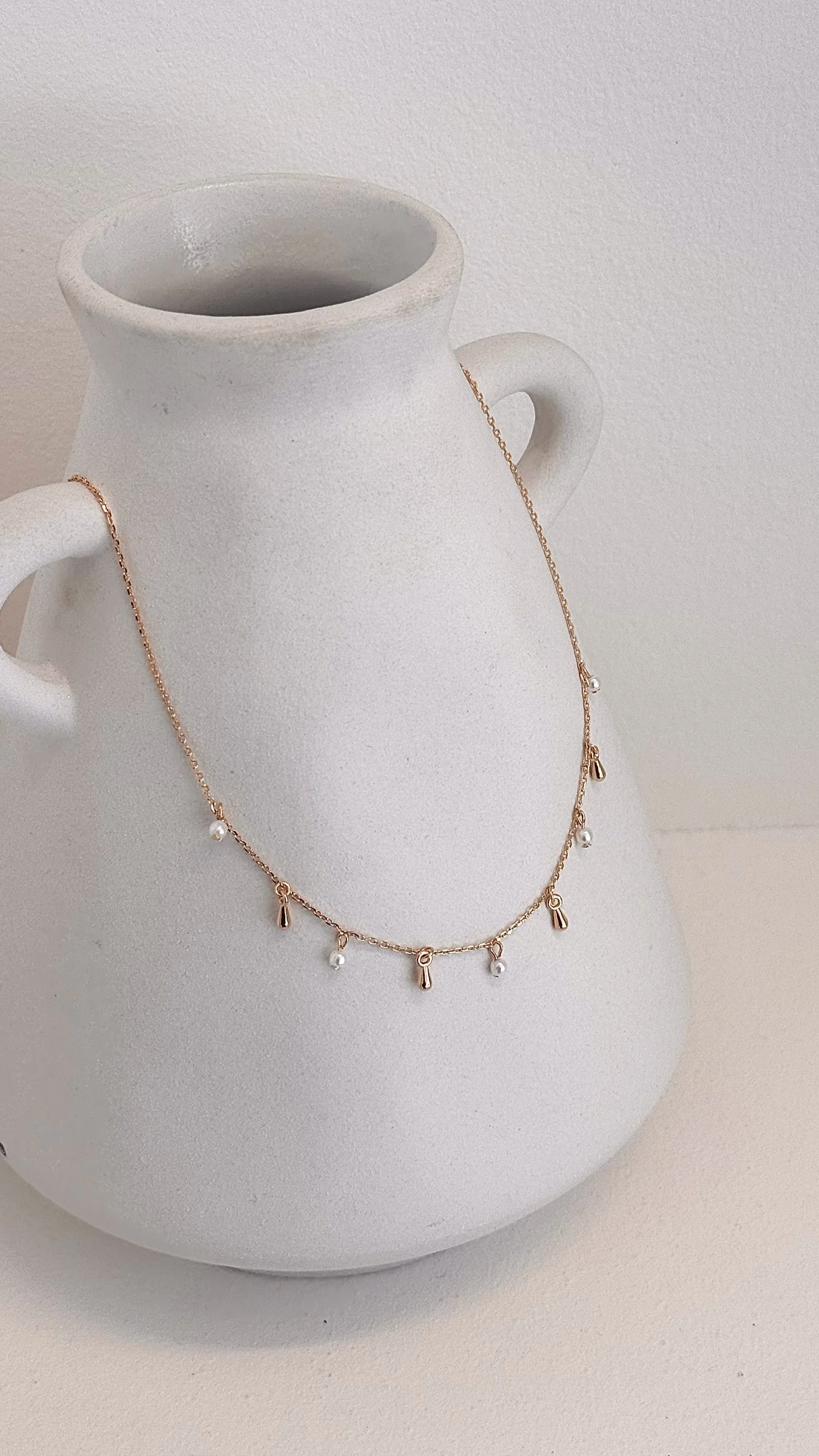 Cassandra Necklace - Gold - luluinthesky