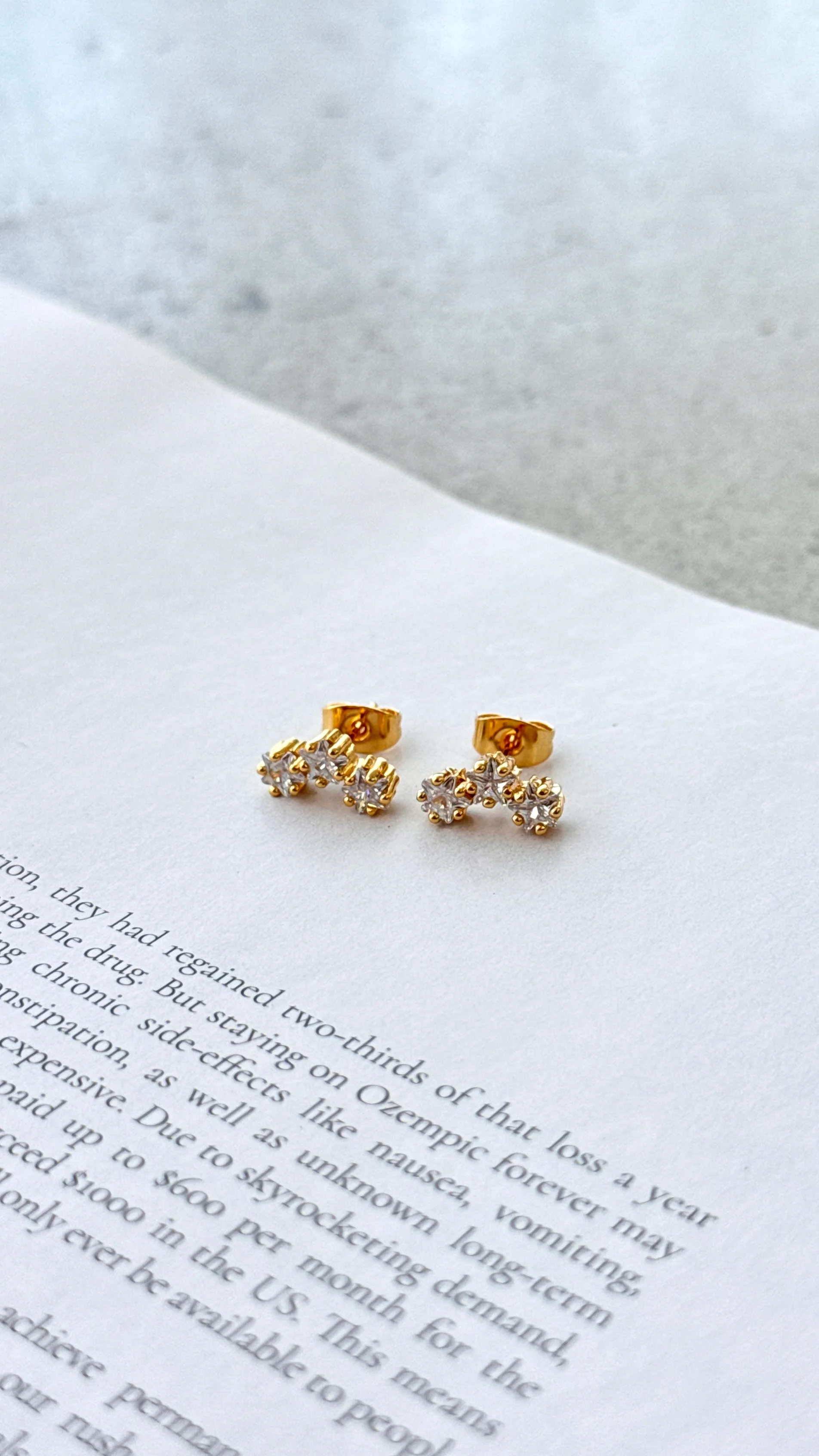 Harriett Earrings - Gold - luluinthesky