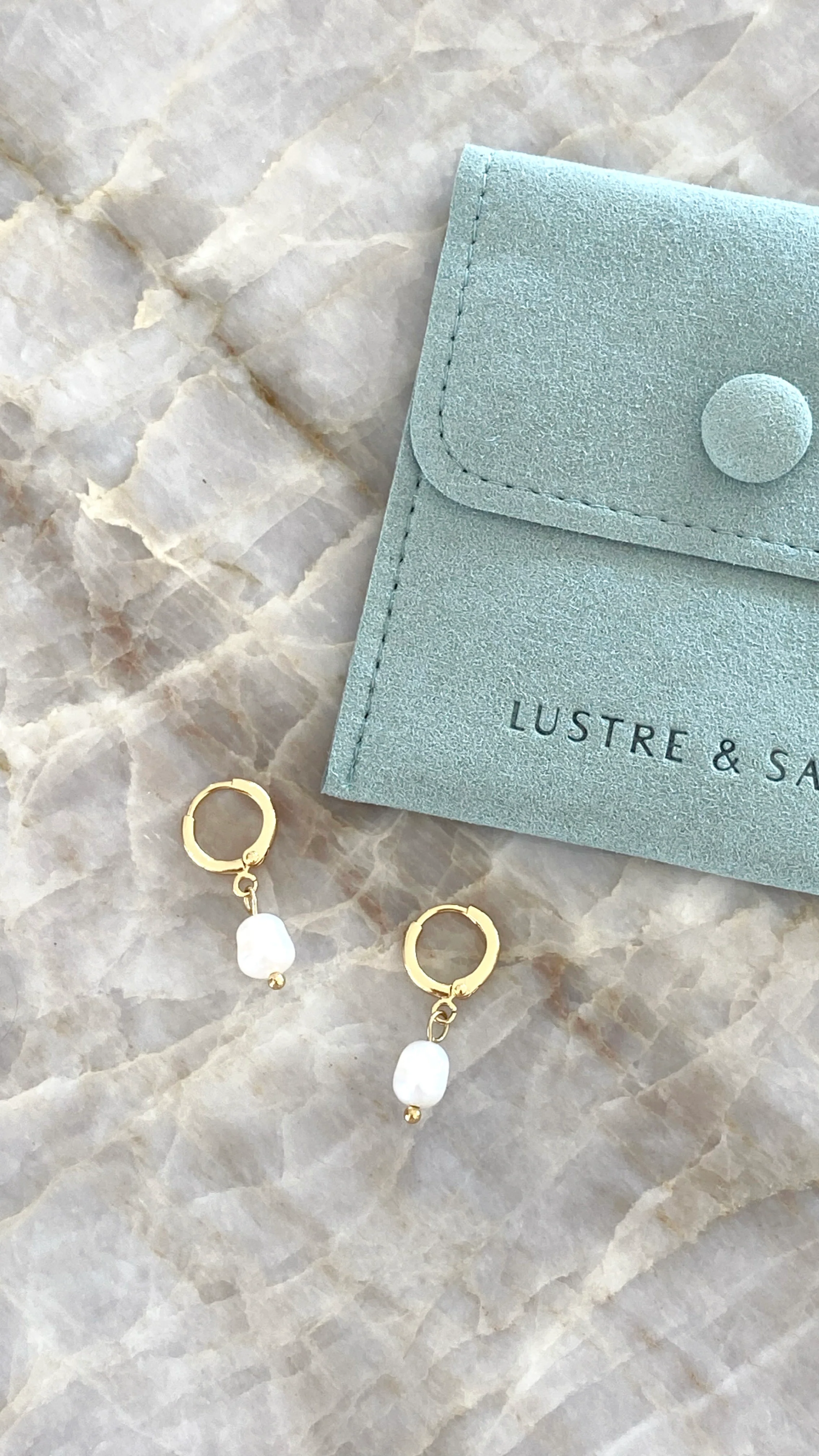 Marley Sleepers - Gold/Pearl - luluinthesky