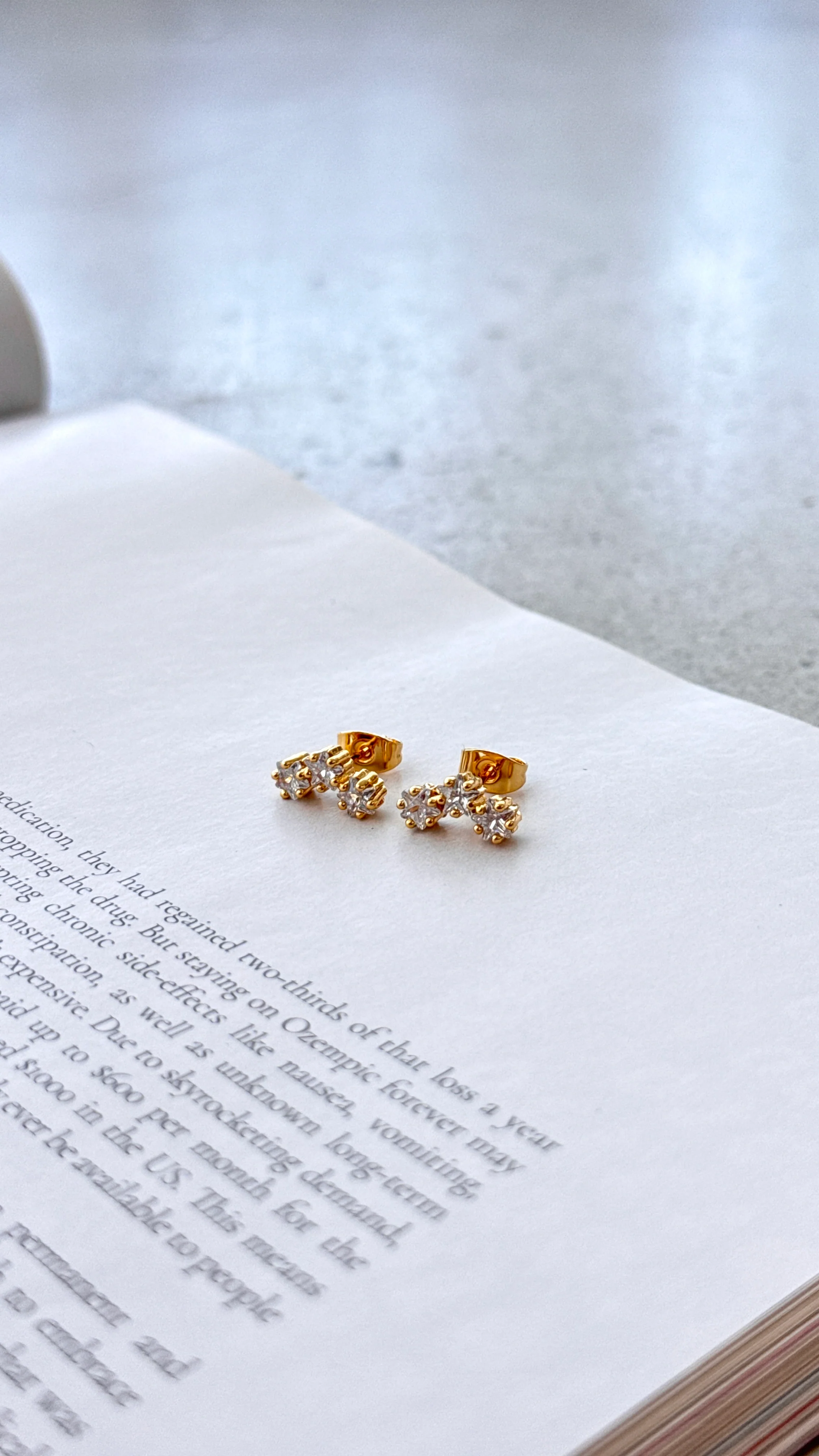 Harriett Earrings - Gold - luluinthesky