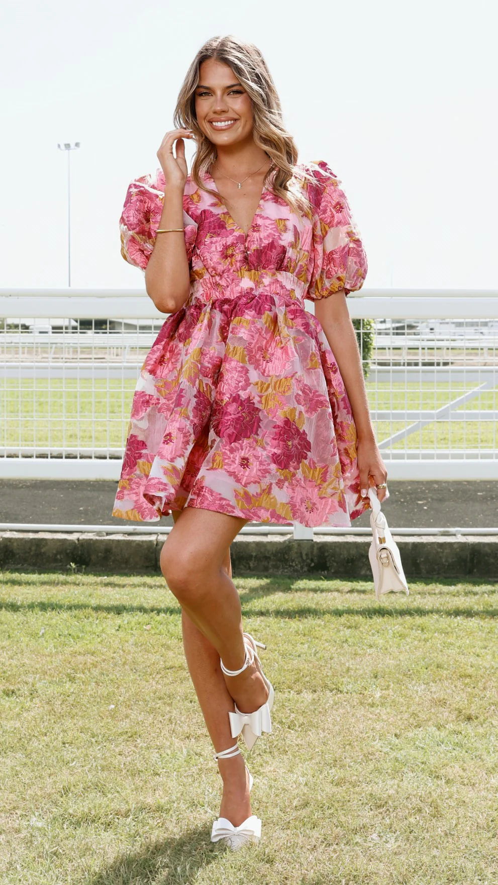 Abel Mini Dress - Pink - luluinthesky