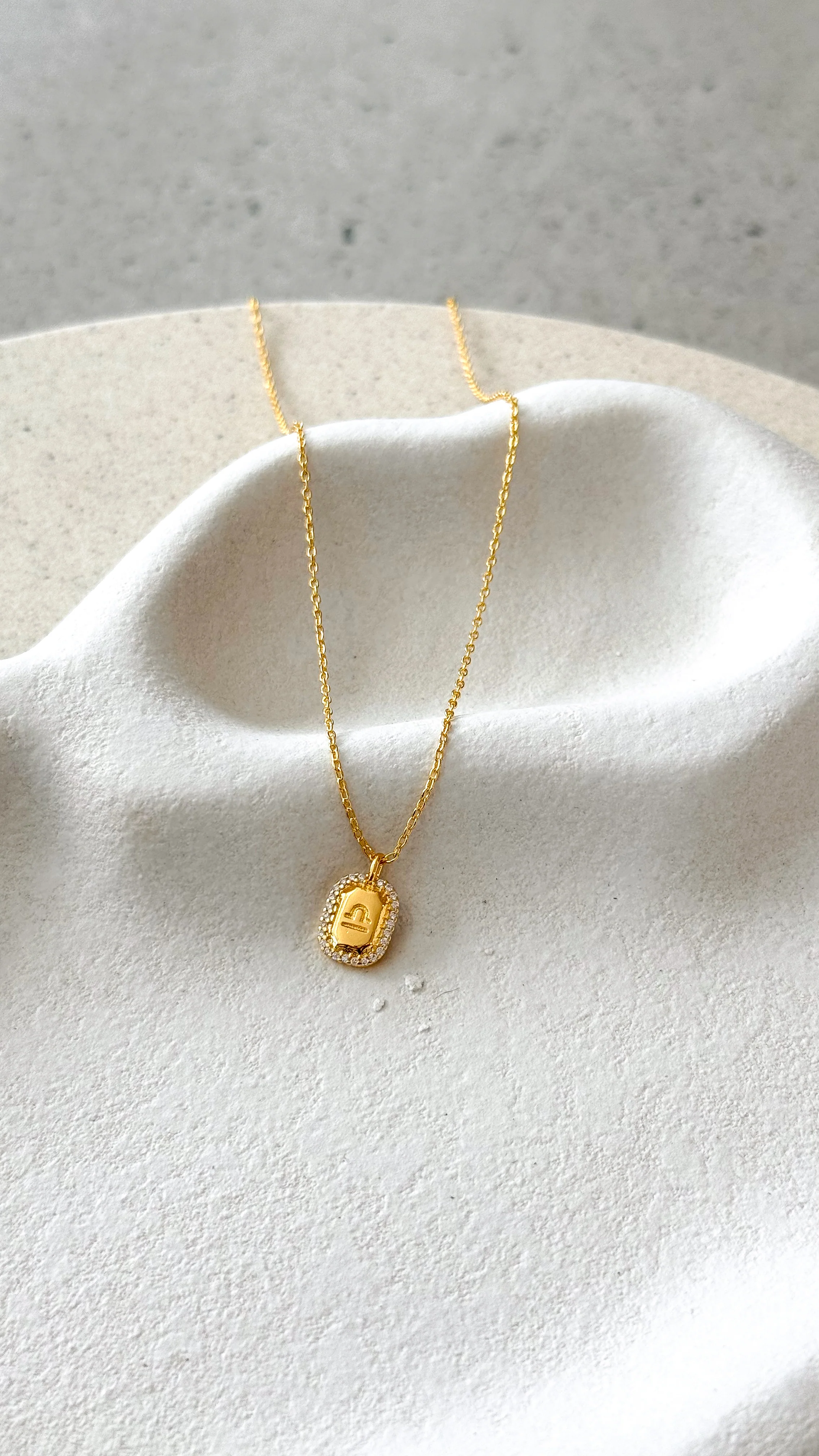 Zodiac Necklace - Libra - luluinthesky