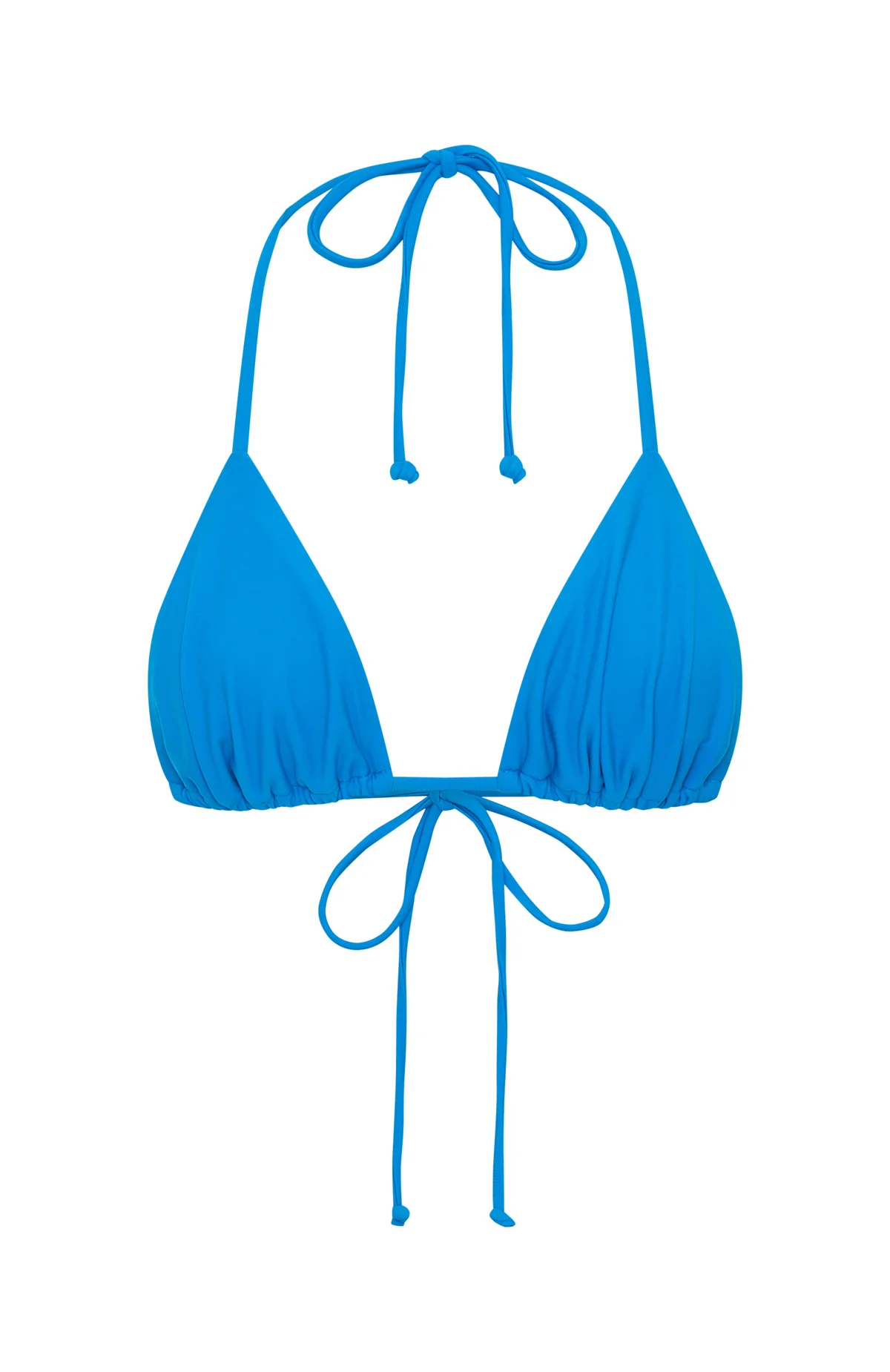 Golden Hour Bikini Top Azure Blue - luluinthesky