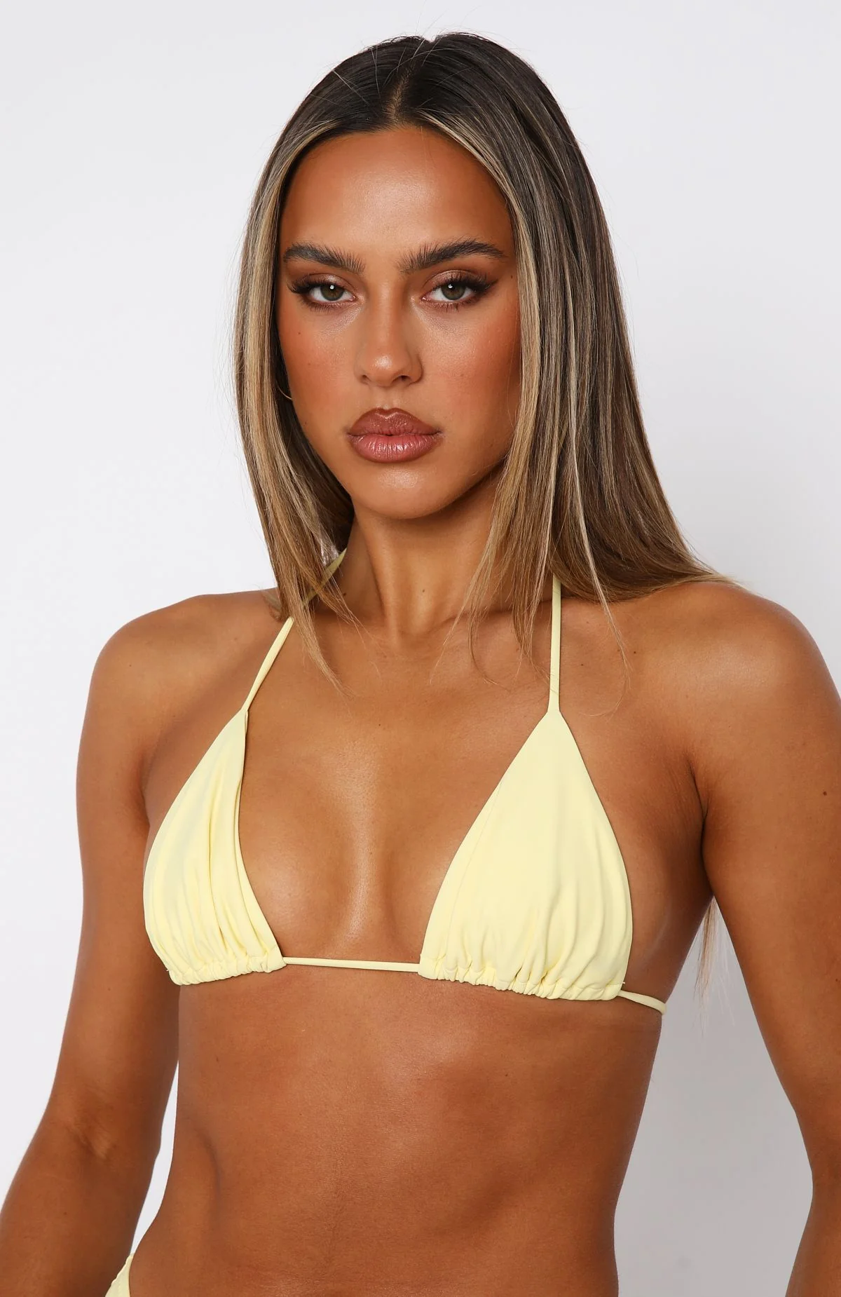 Golden Hour Bikini Top Lemon - luluinthesky