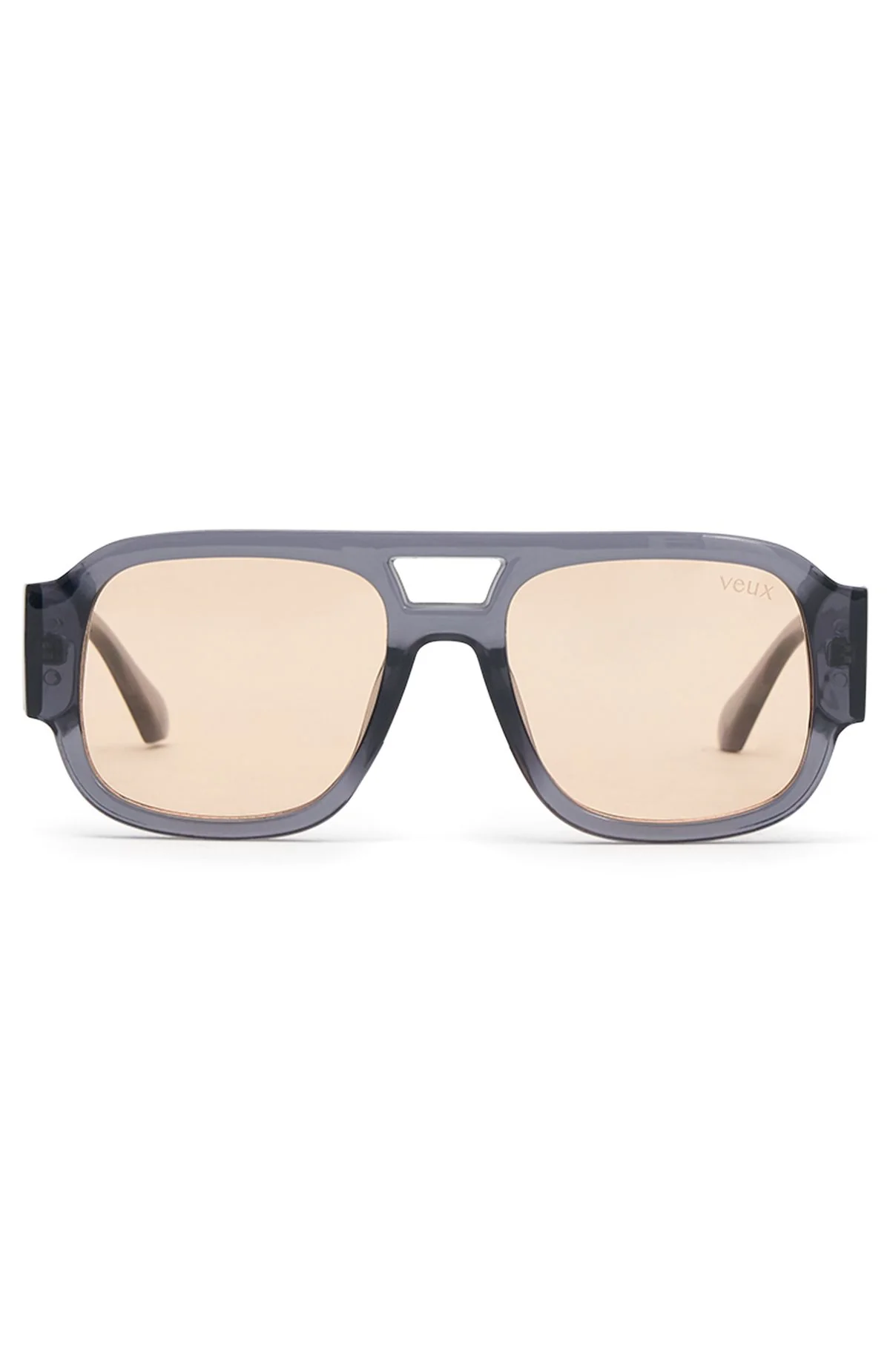 Tirza Sunglasses Grey/Yellow - luluinthesky