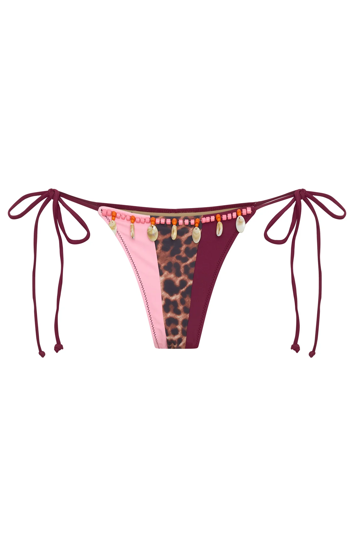 Angelika Bikini Bottoms Leopard Splice - luluinthesky