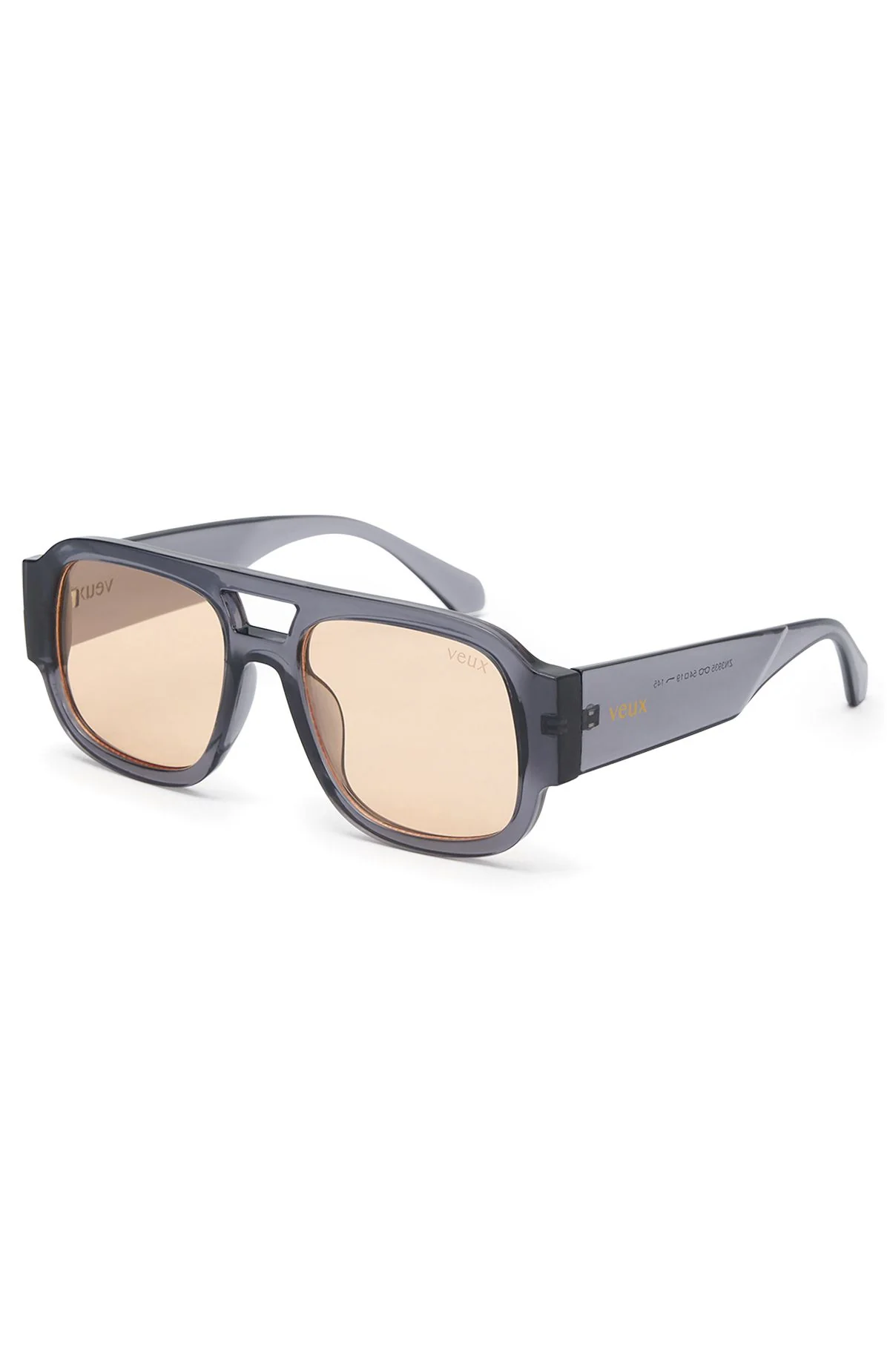 Tirza Sunglasses Grey/Yellow - luluinthesky