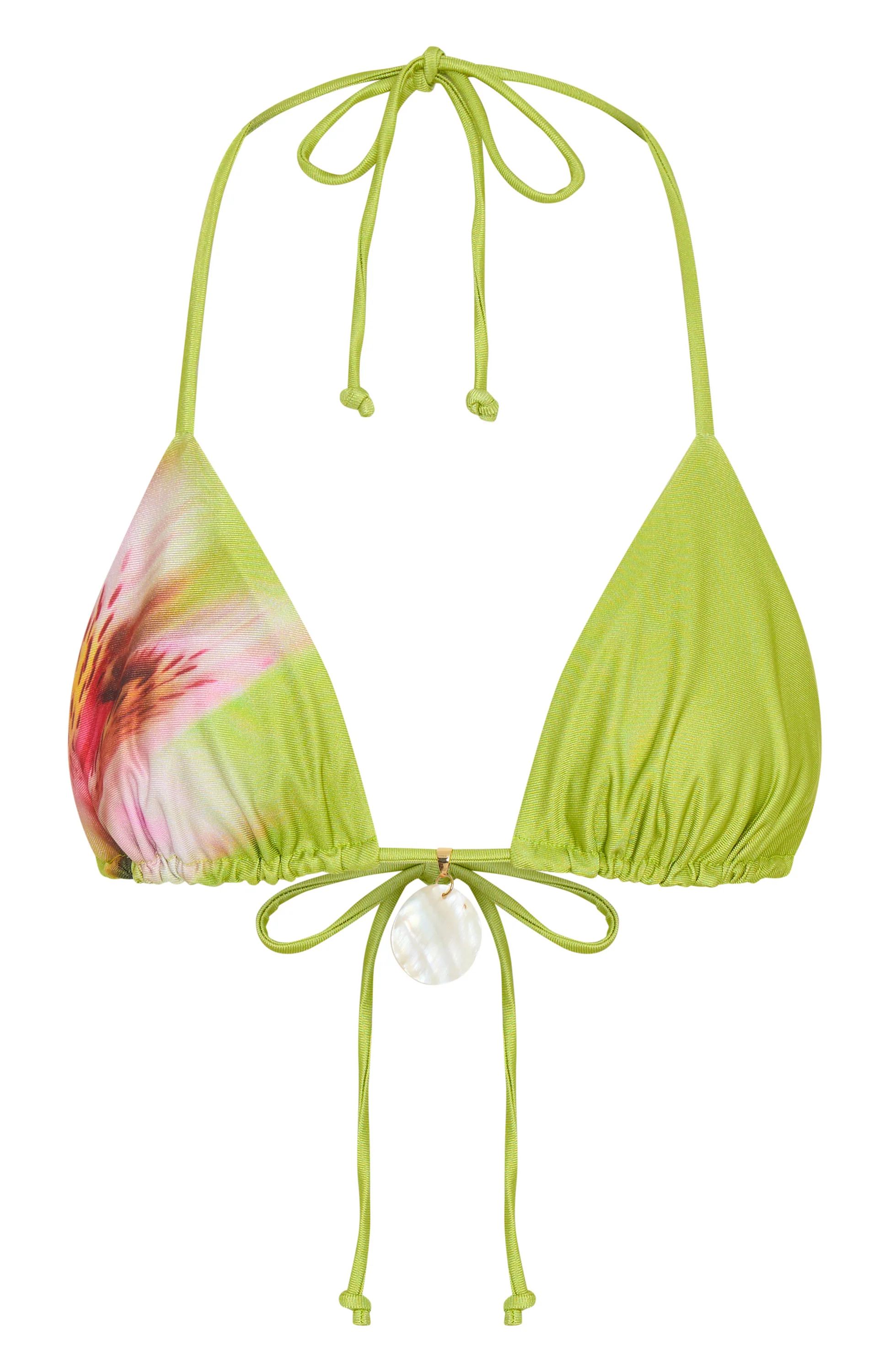 Clover Bikini Top Citrus Bloom - luluinthesky