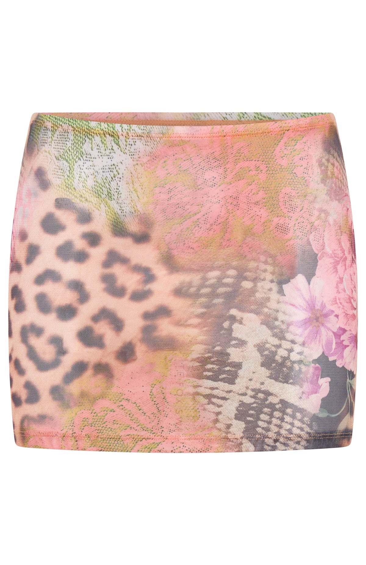 Coastal Breeze Mini Skirt Safari Bloom - luluinthesky