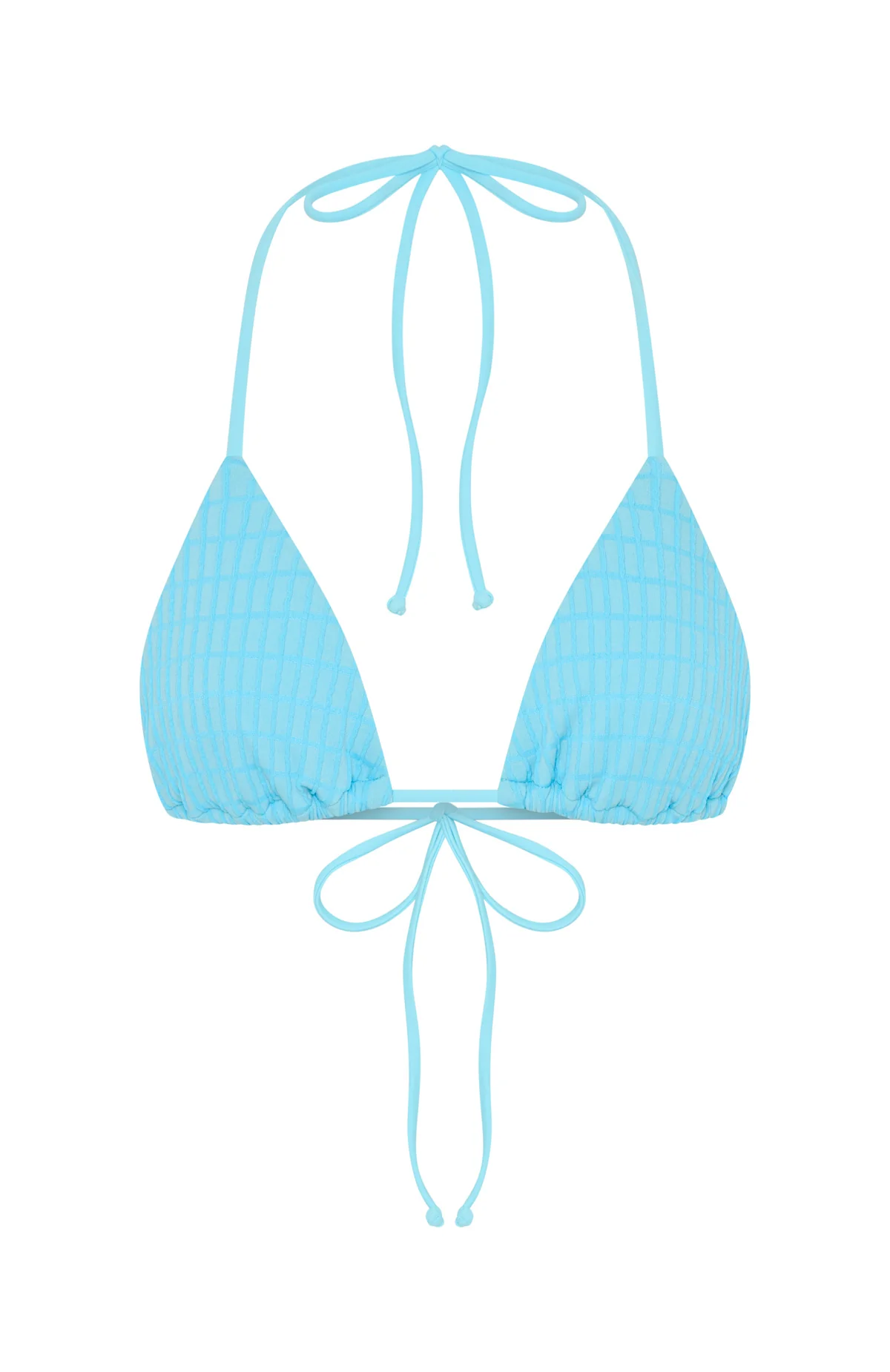 Saltwater Soul Bikini Top Malibu Check - luluinthesky