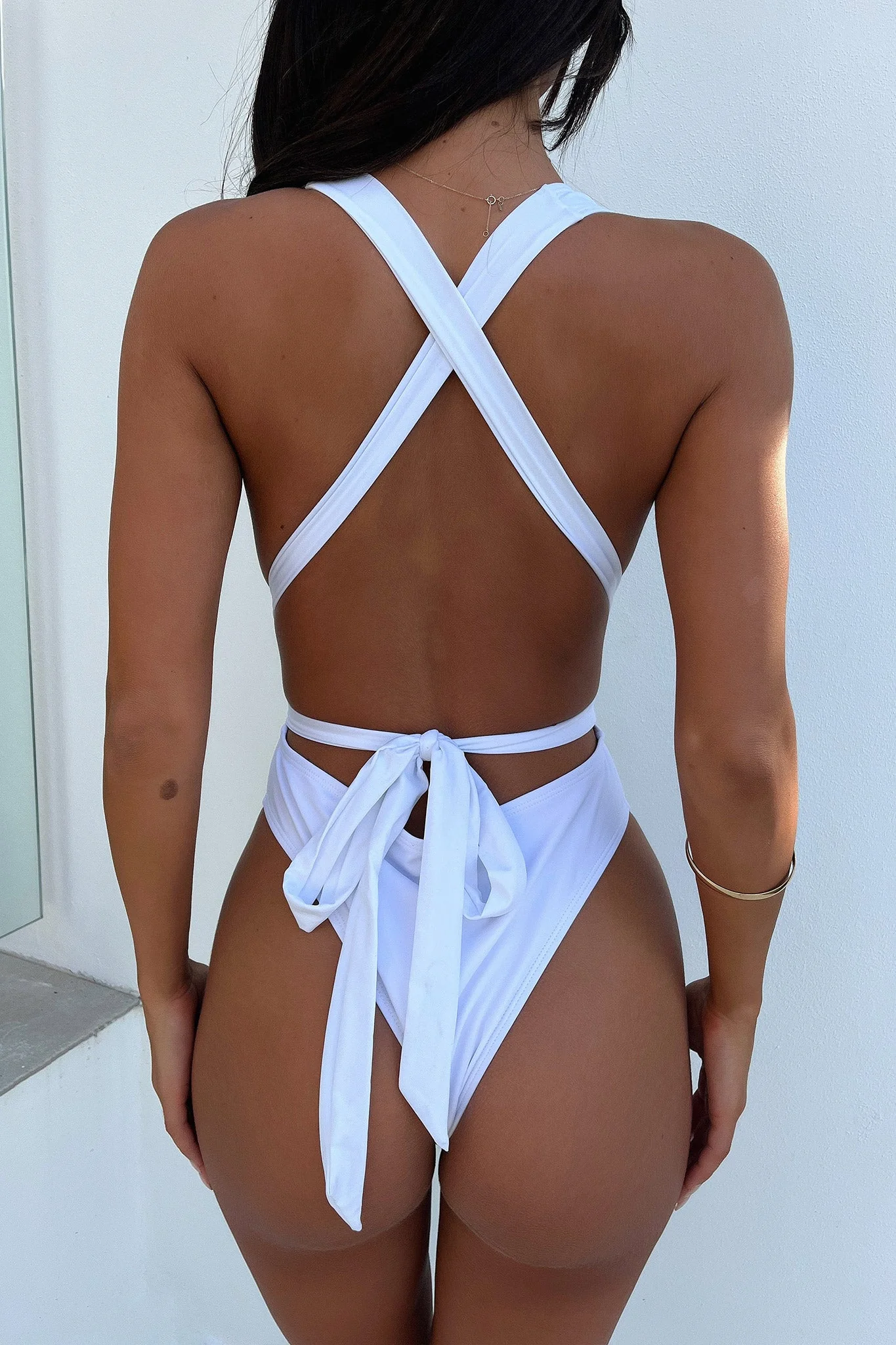 Cameron One Piece - White - luluinthesky