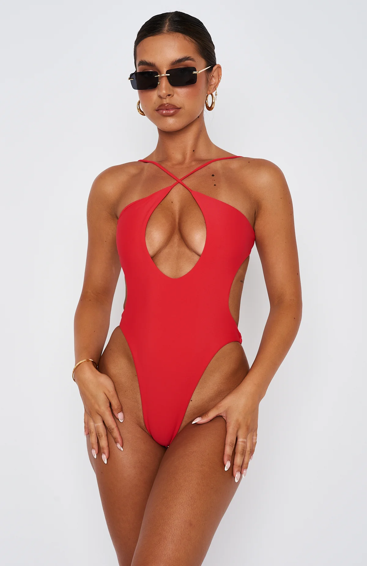 Colombia One Piece Red - luluinthesky