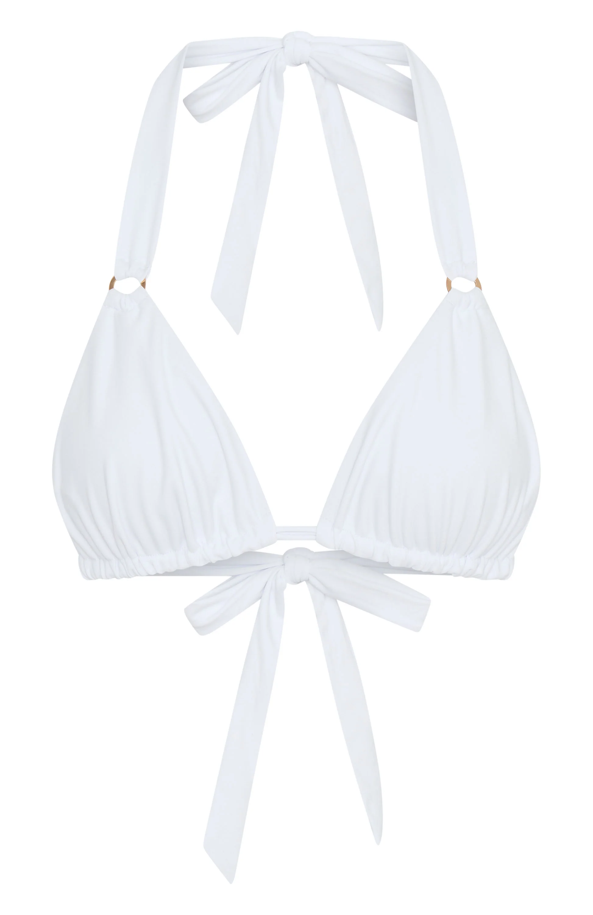 Bianca Bikini Top White - luluinthesky