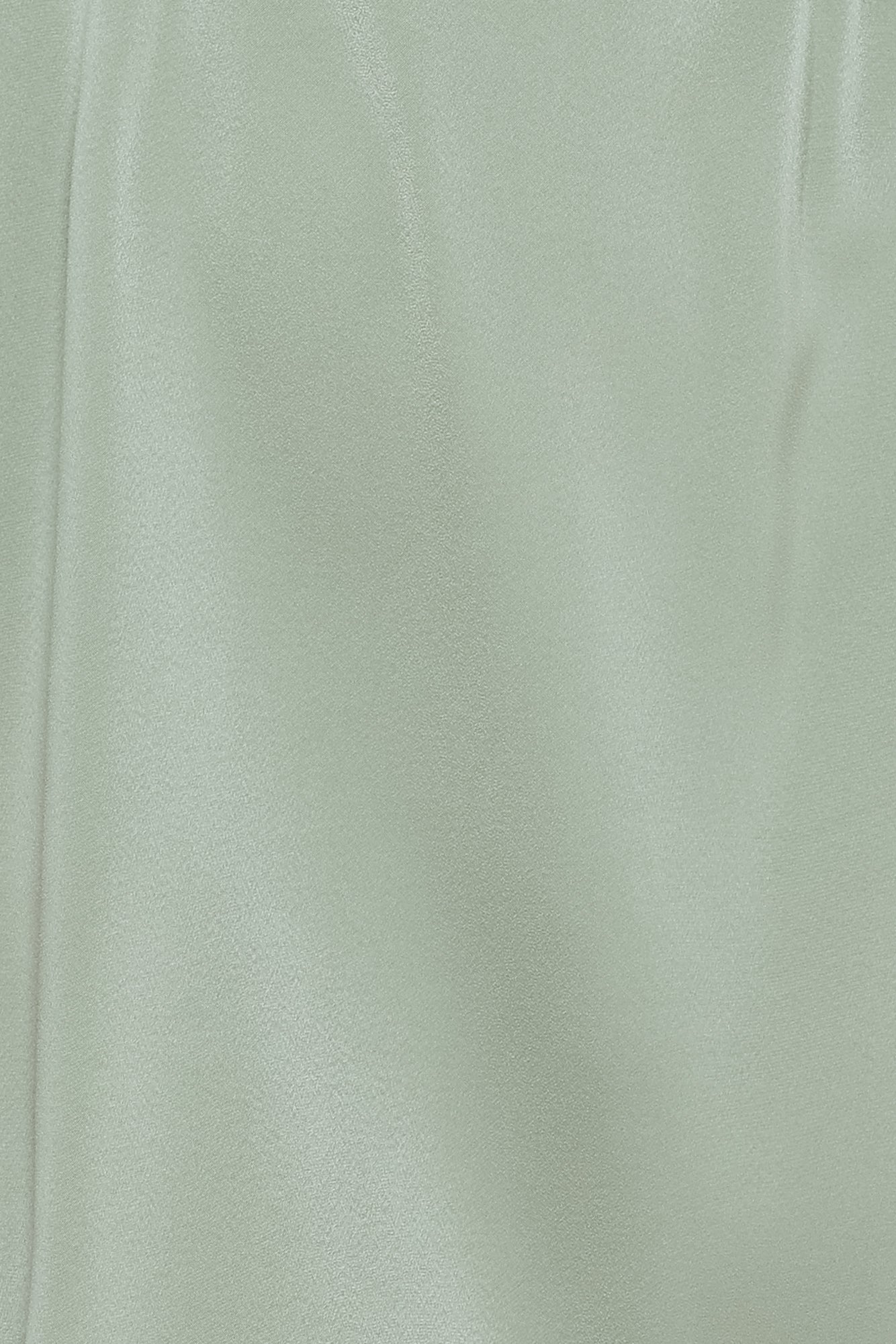 Done With You Satin Dress Green