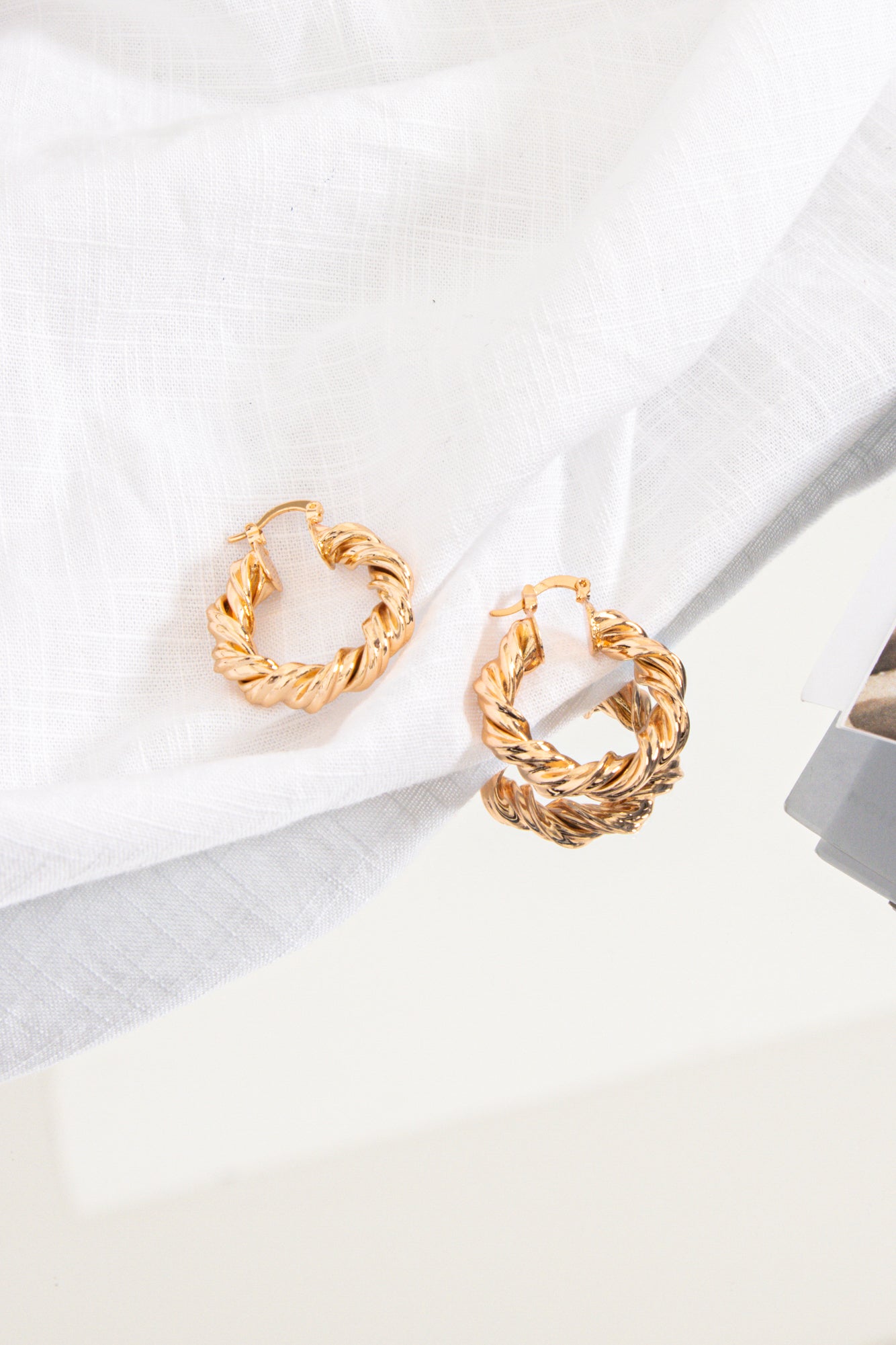 Royal Night Out Hoops Small Gold