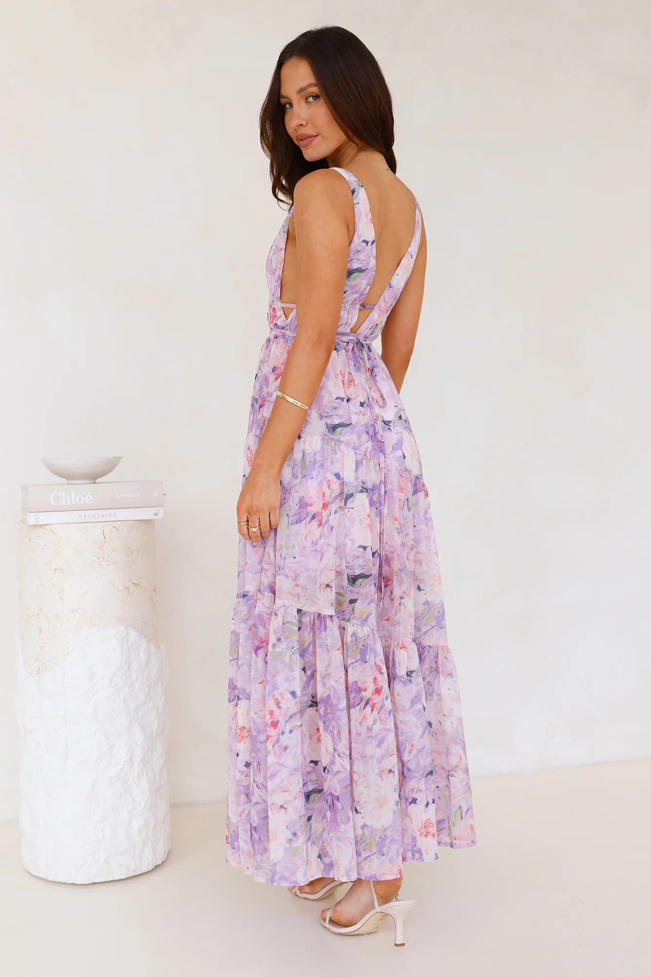 Zephyra Maxi Dress Lilac
