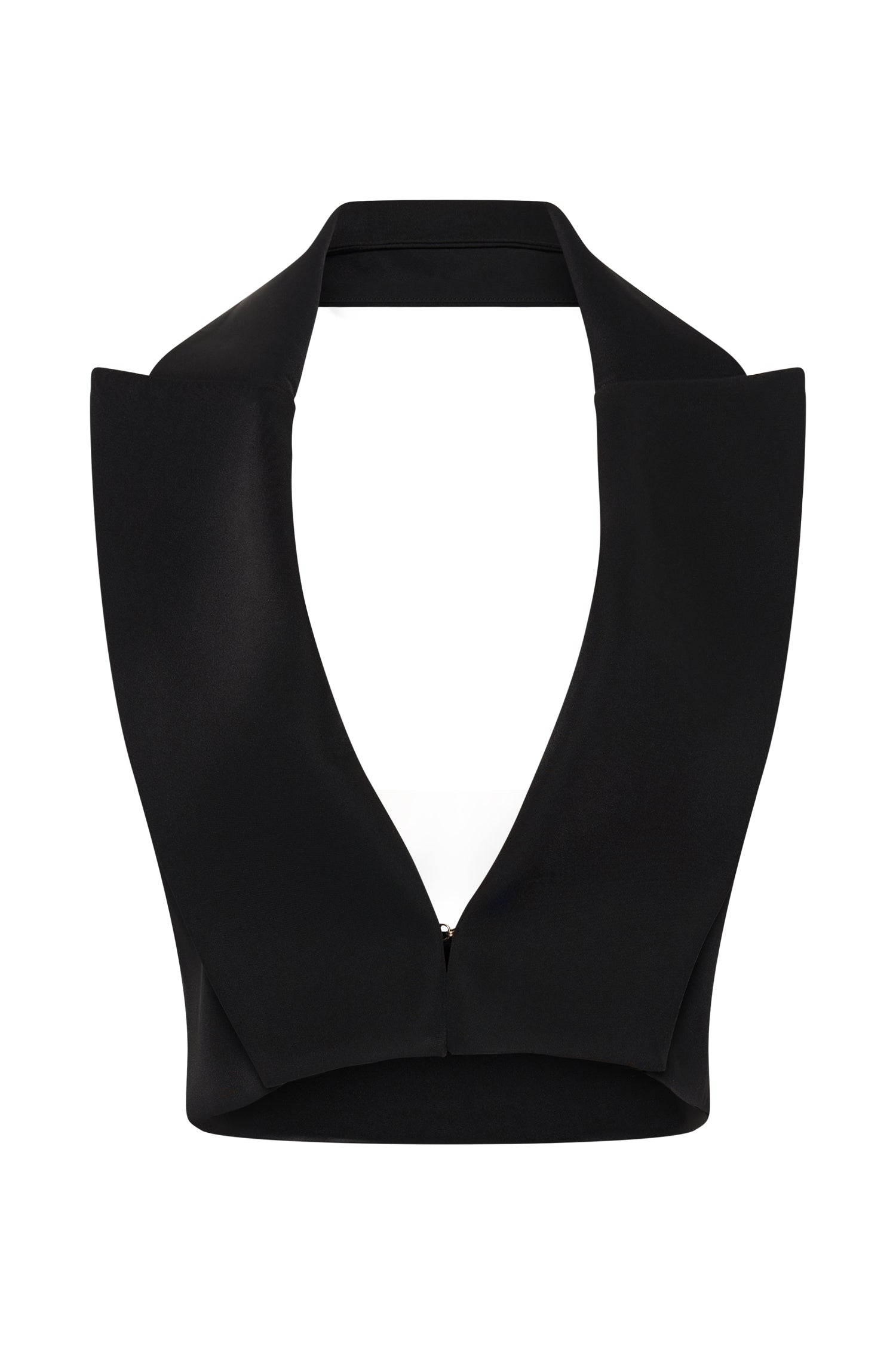MESHKI Semara Cropped Waistcoat - Black