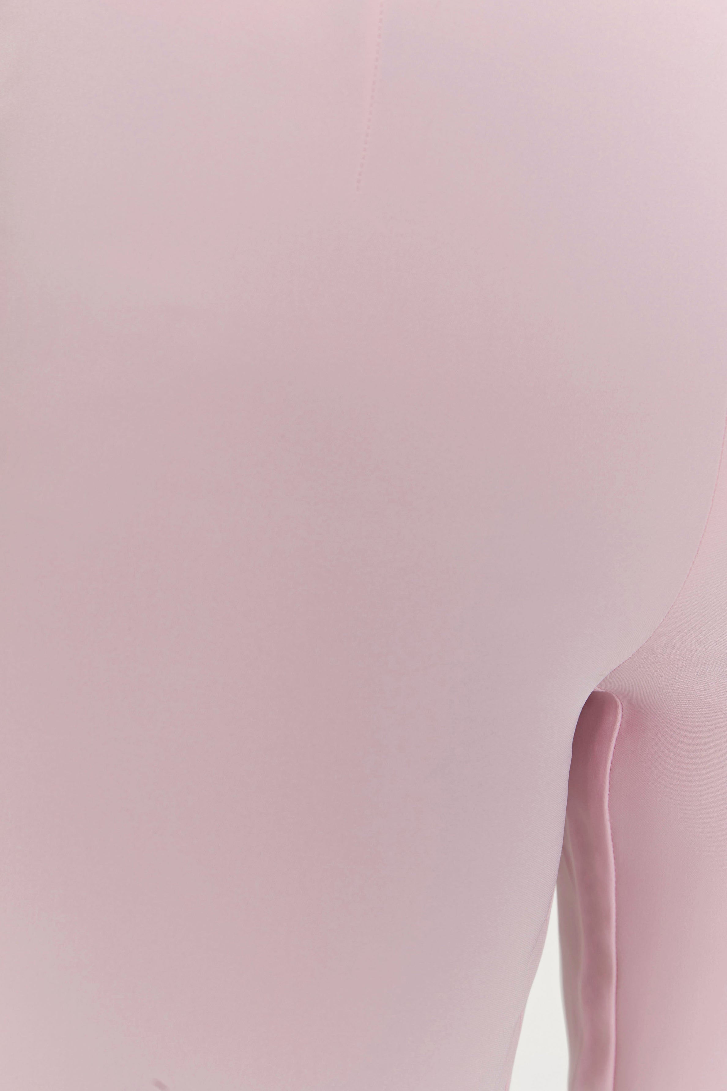 MESHKI Laurie Low Rise Suiting Pant - Blush Pink