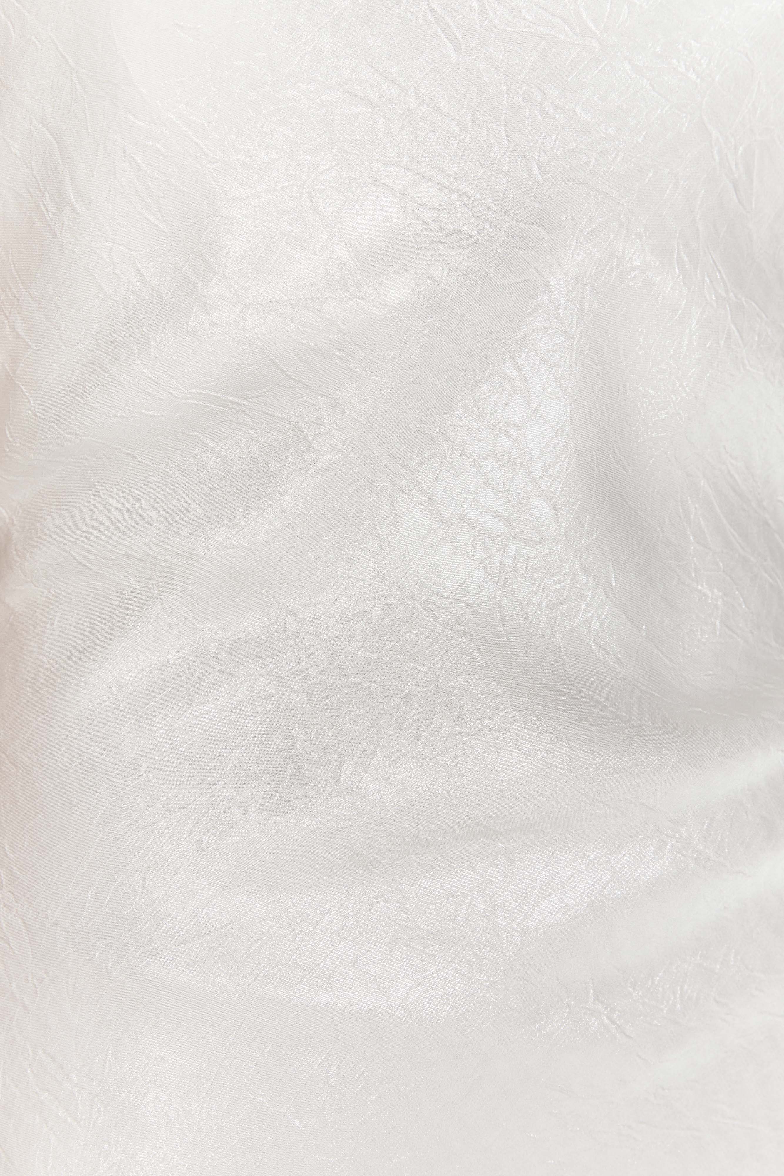 Rhea Cowl Mini Dress - Pearl